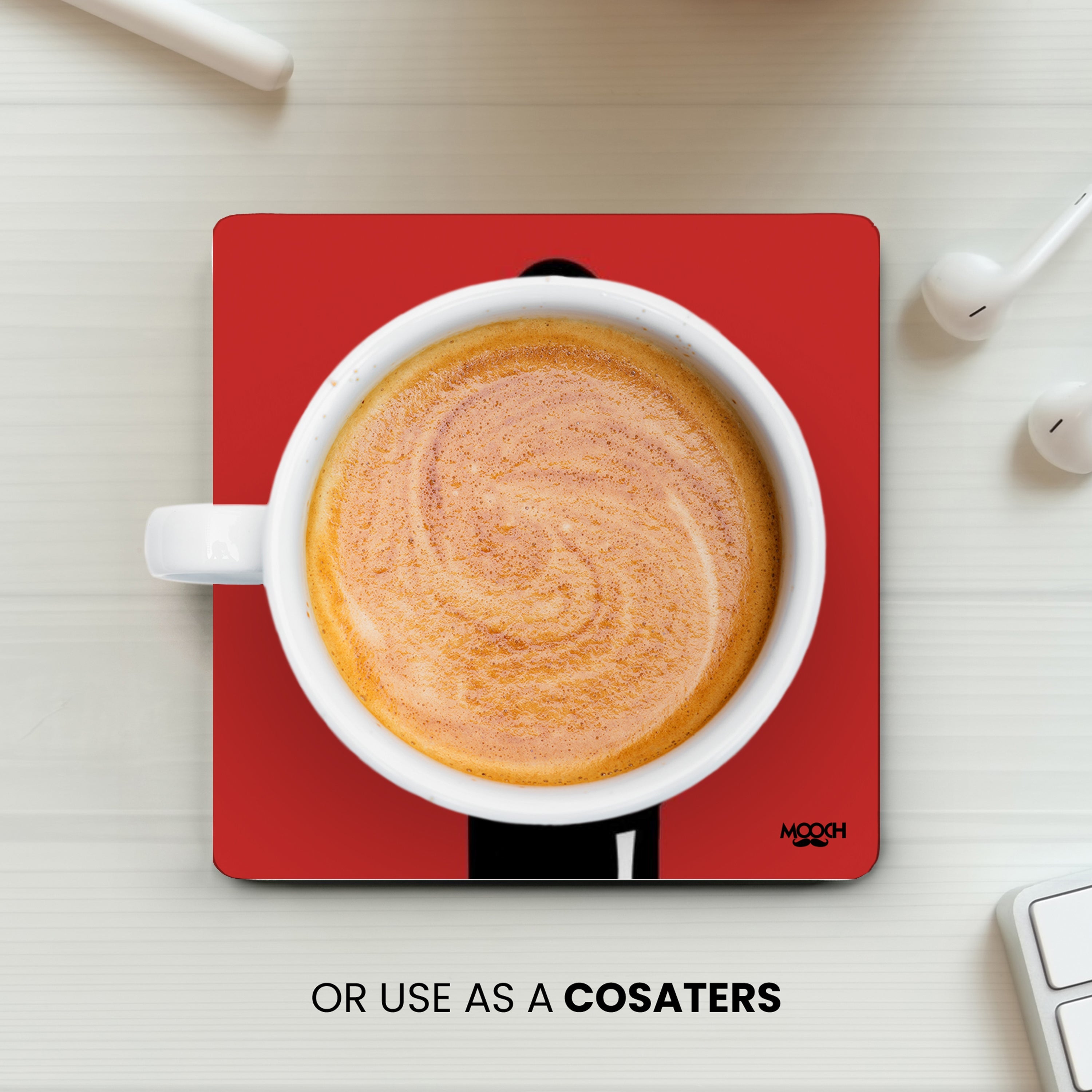 MIDDLE FINGER - Fridge Magnet/Tea Coaster MOOCH DESIGN STUDIO