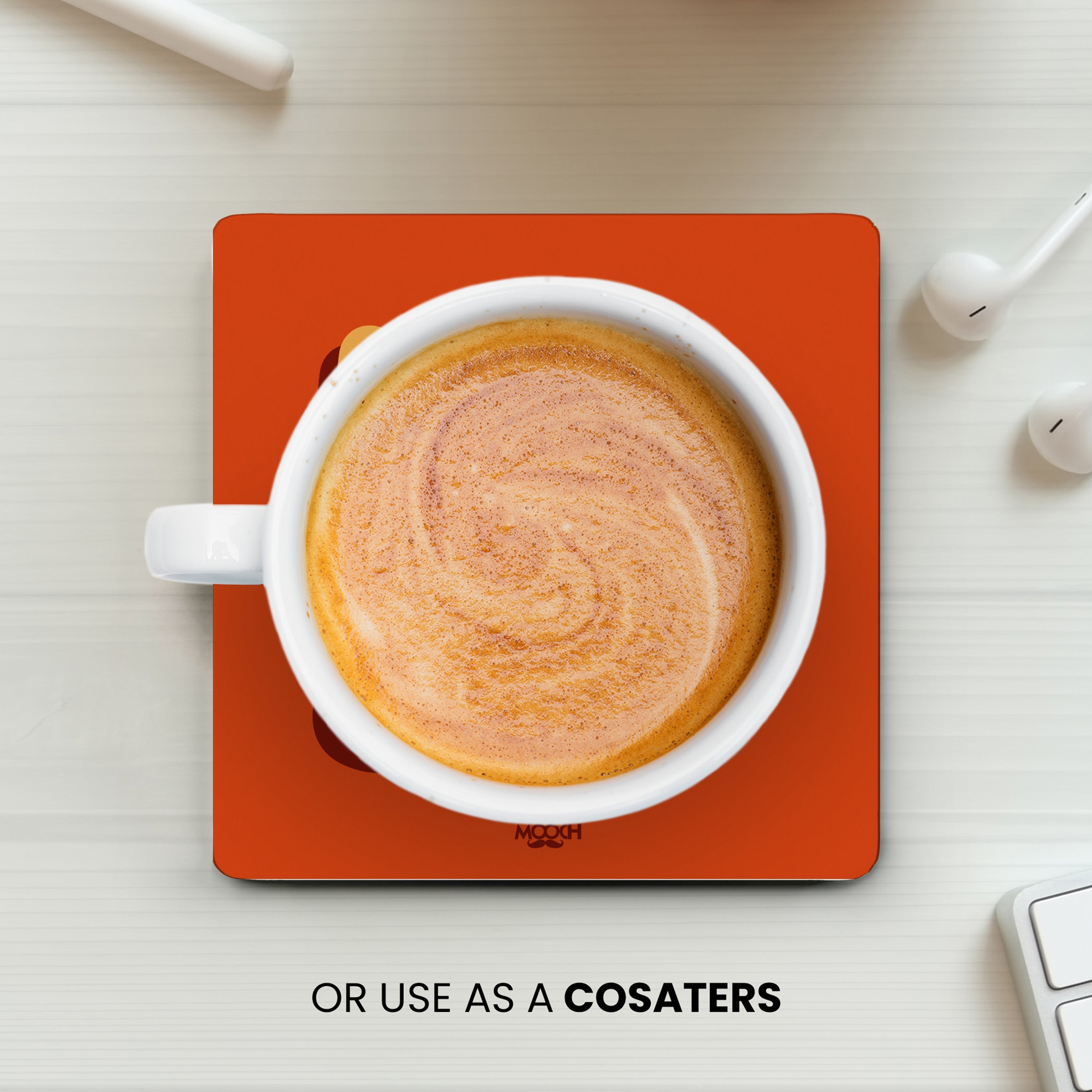 I WAS CREATED - Fridge Magnet/Tea Coaster MOOCH DESIGN STUDIO