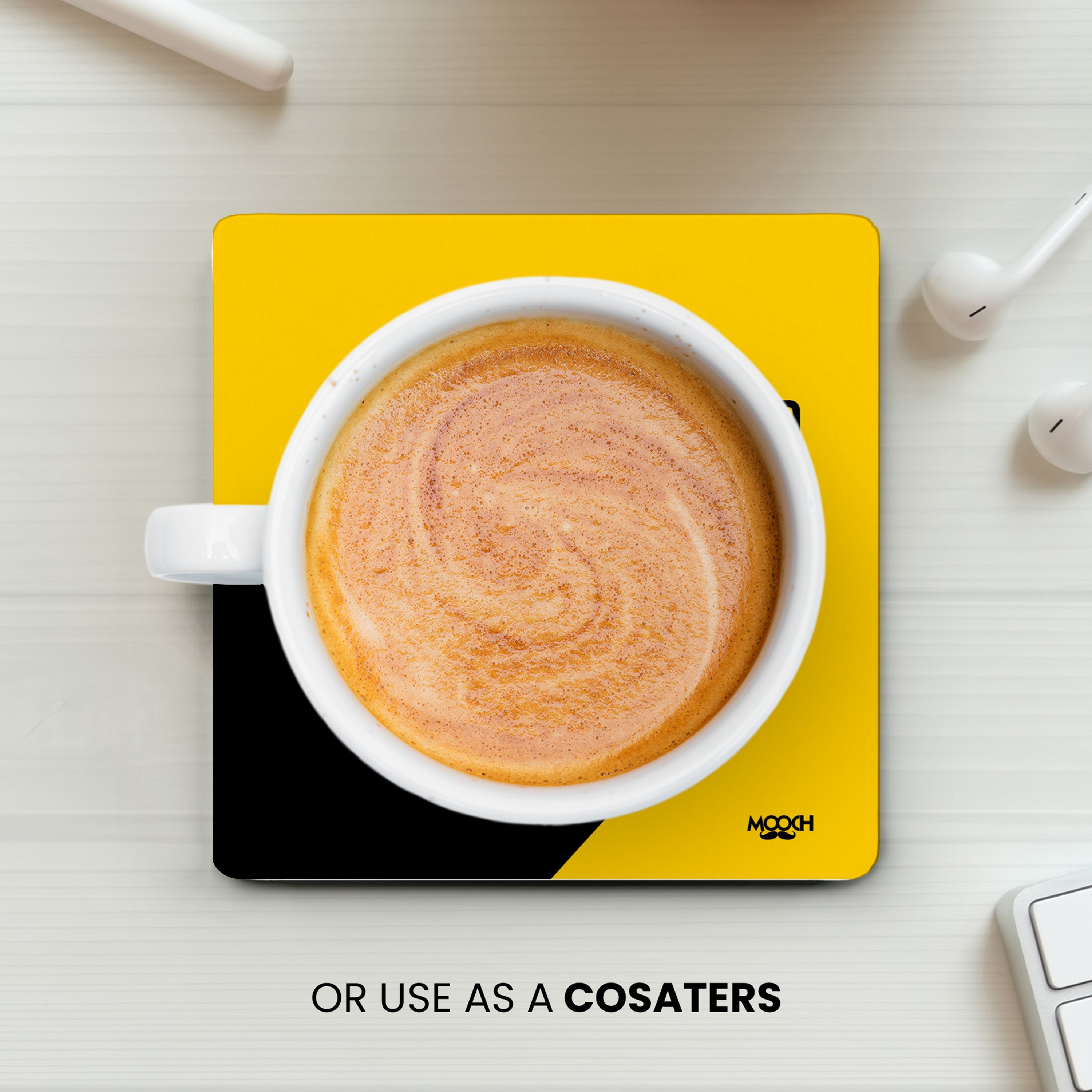 HIGH RATED GABRU - Fridge Magnet/Tea Coaster MOOCH DESIGN STUDIO