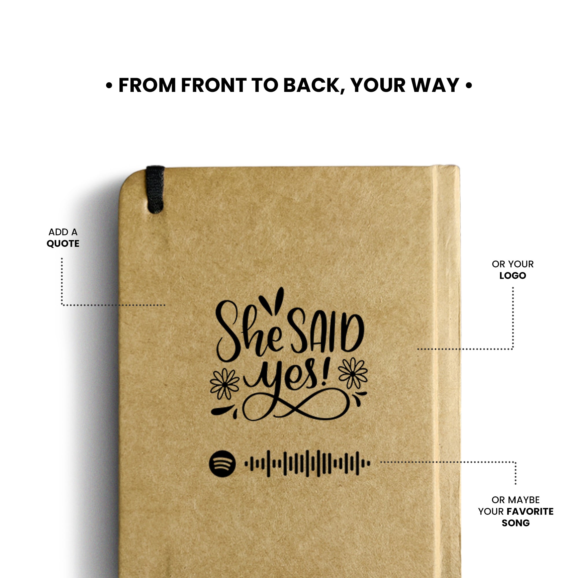 CUSTOMIZED A5 DIARY MOOCH DESIGN STUDIO