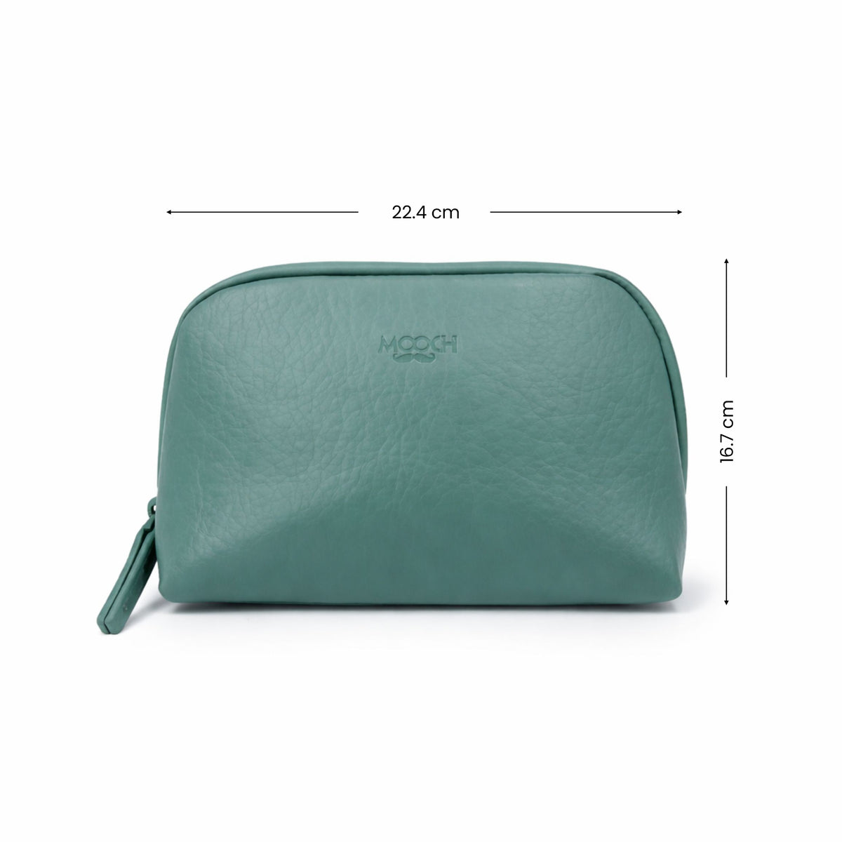 ALL KIND UTILITY VEGAN LEATHER POUCH - MARINE BLUE