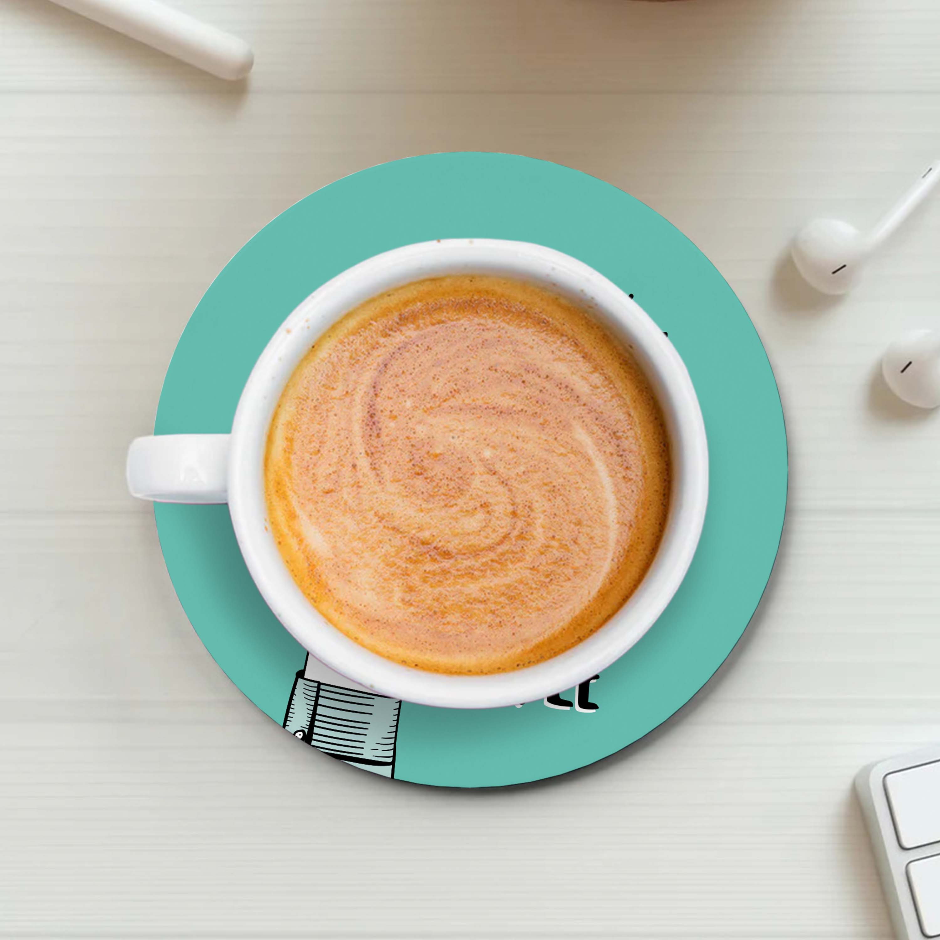 I GET PAID TO SHOOT PEOPLE - Fridge Magnet/Tea Coaster MOOCH DESIGN STUDIO