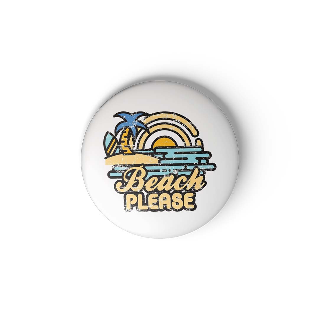 BEACH PLEASE - Fridge Magnet MOOCH DESIGN STUDIO