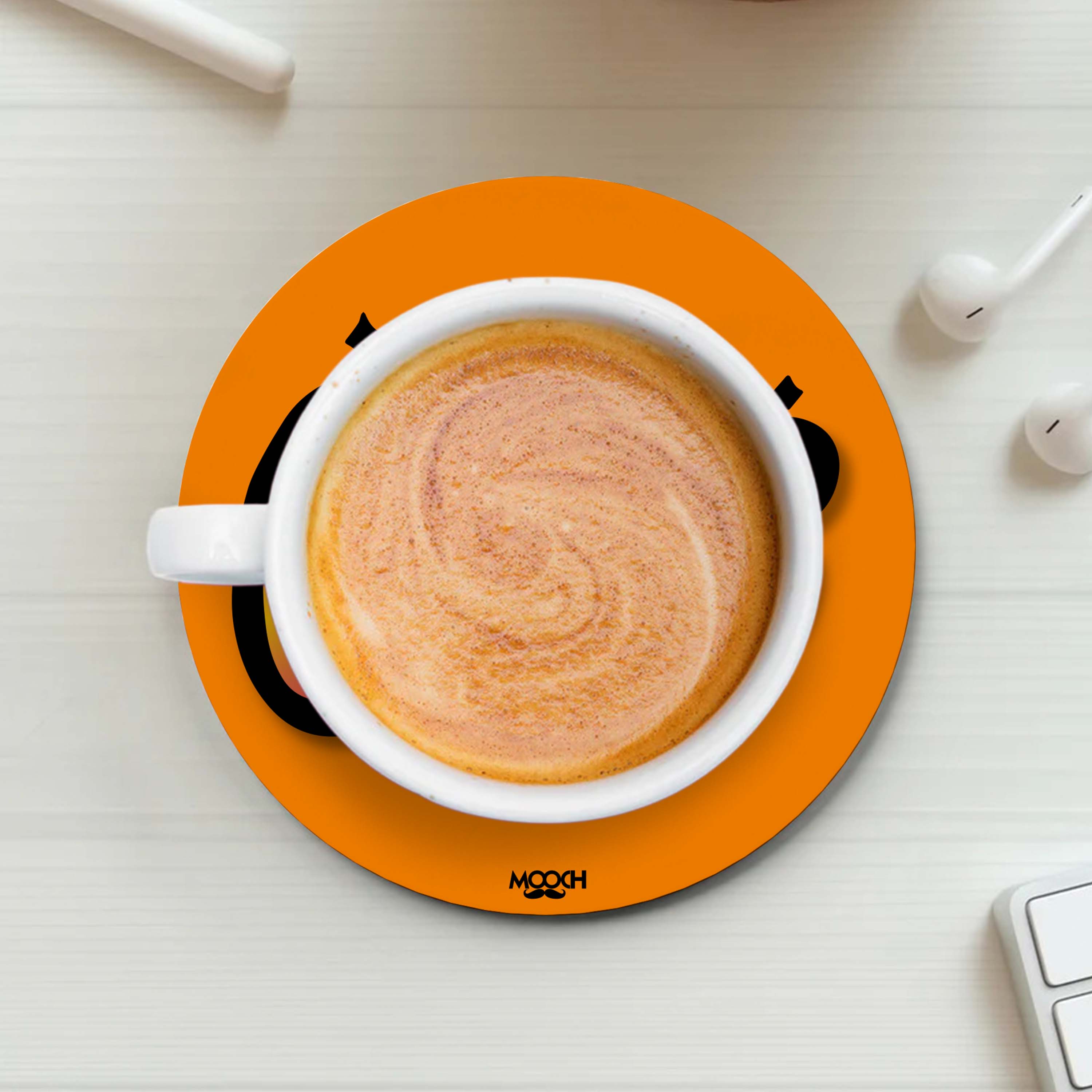 YOU CAN PLACE YOUR MUG HERE! - Fridge Magnet/Tea Coaster MOOCH DESIGN STUDIO