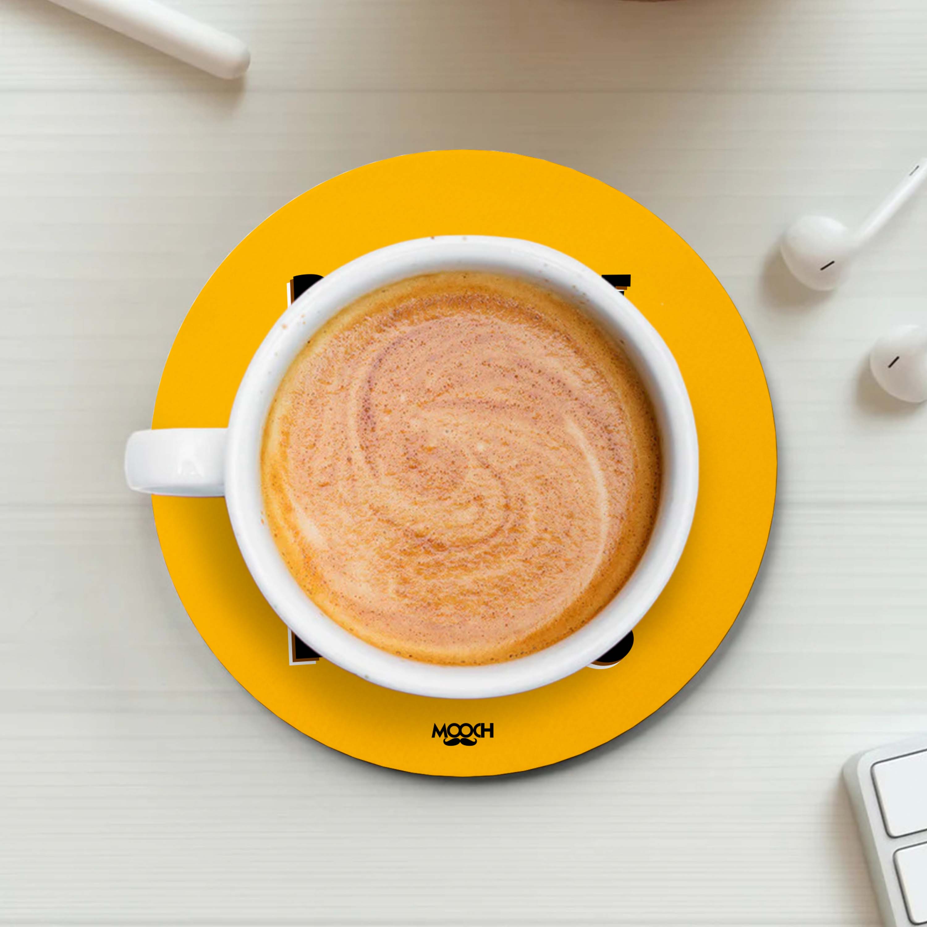 DON'T LOSE FOCUS - Fridge Magnet/Tea Coaster MOOCH DESIGN STUDIO