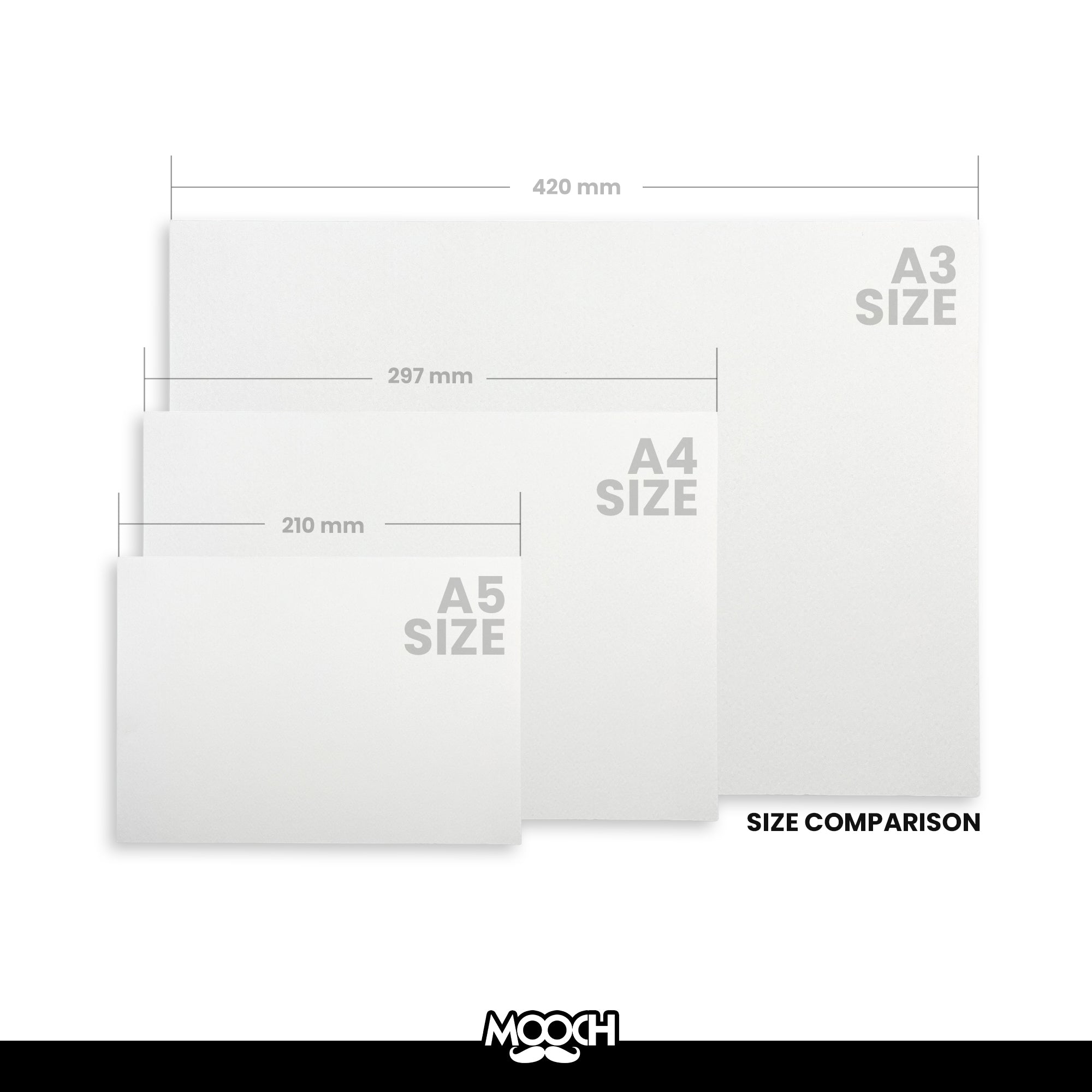 ARTIST WATERCOLOUR PAPER 300GSM COLD PRESSED MOOCH DESIGN STUDIO