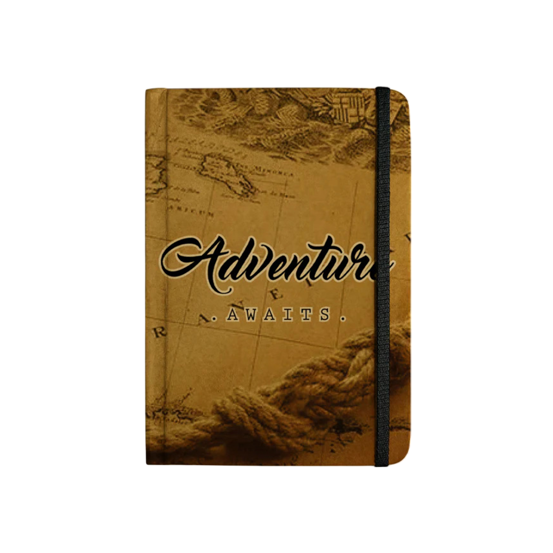 ADVENTURE AWAITS - Handcrafted Diary MOOCH DESIGN STUDIO