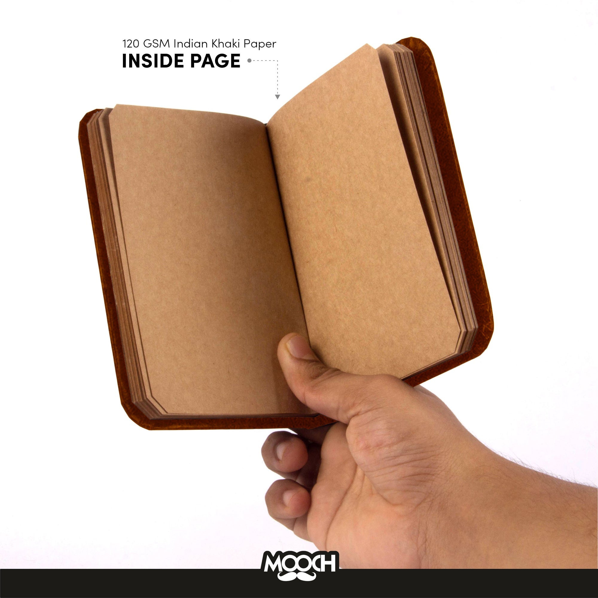 ADVENTURE AWAITS - Handcrafted Diary MOOCH DESIGN STUDIO