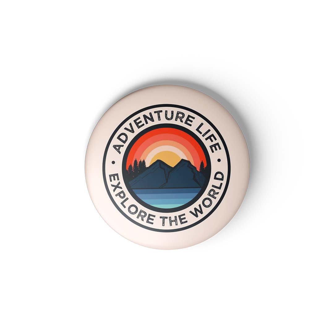 ADVENTURE LIFE - Fridge Magnet MOOCH DESIGN STUDIO