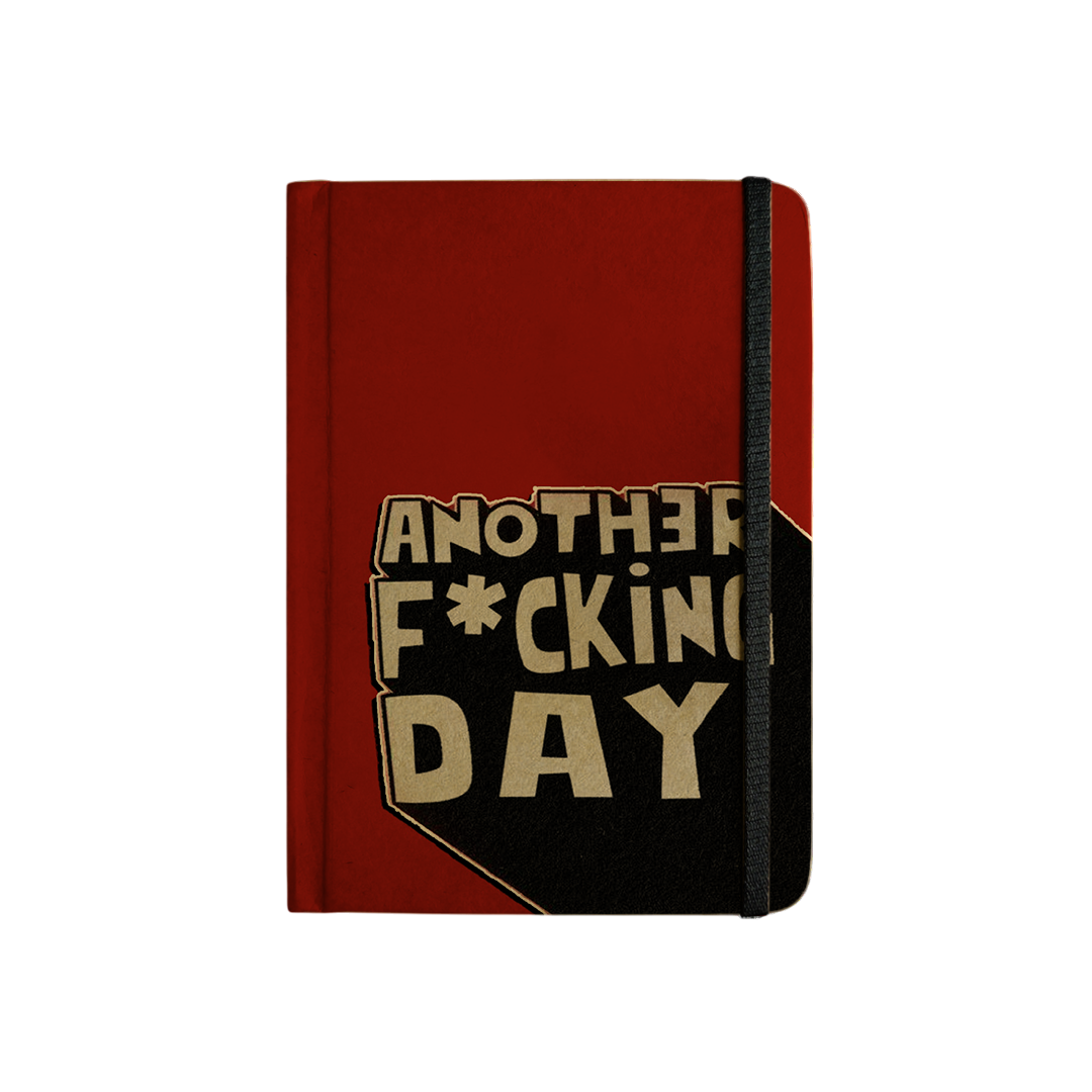 ANOTHER FUCKING DAY - Handcrafted Diary MOOCH DESIGN STUDIO