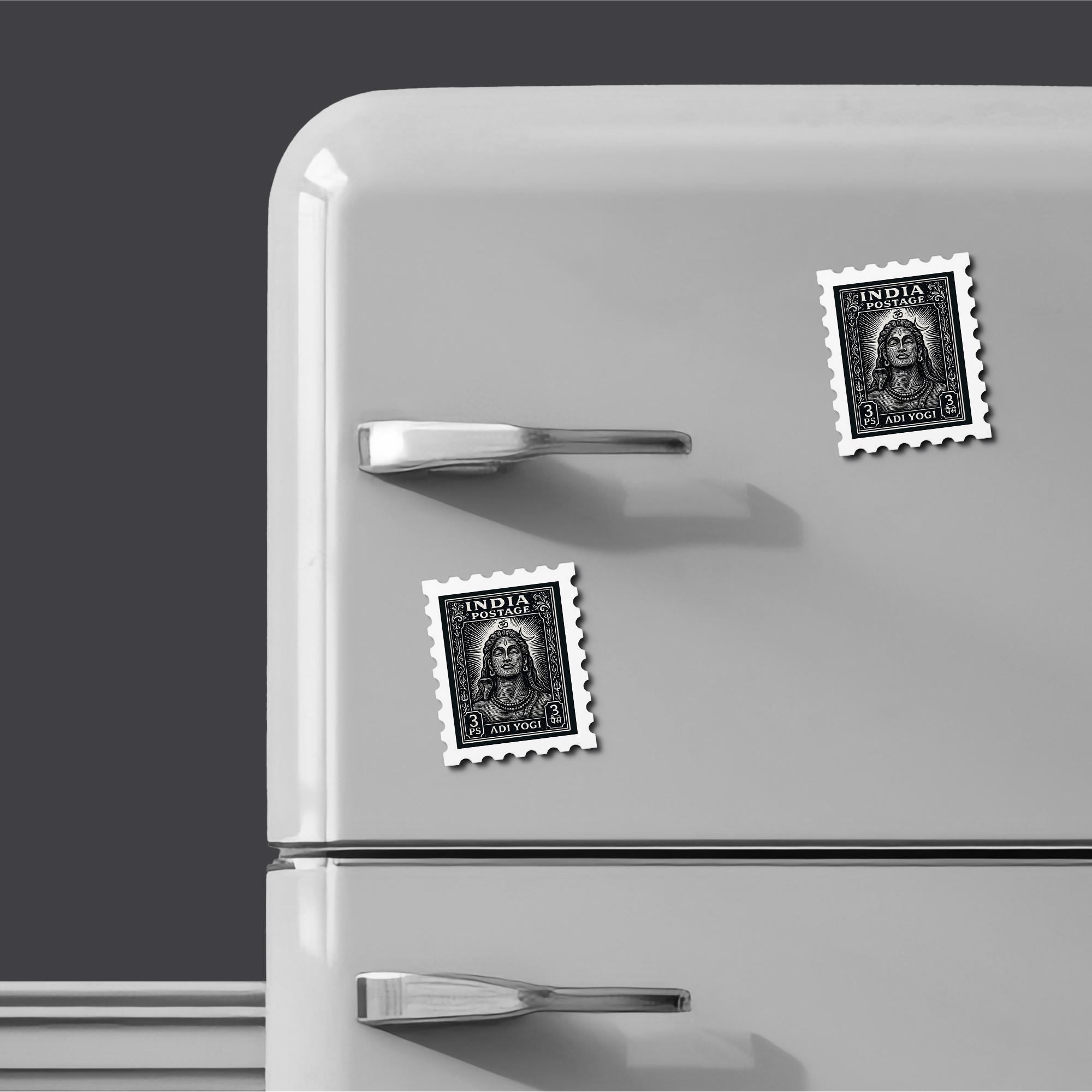 Adi Yogi - Stamp Magnet MOOCH DESIGN STUDIO LLP