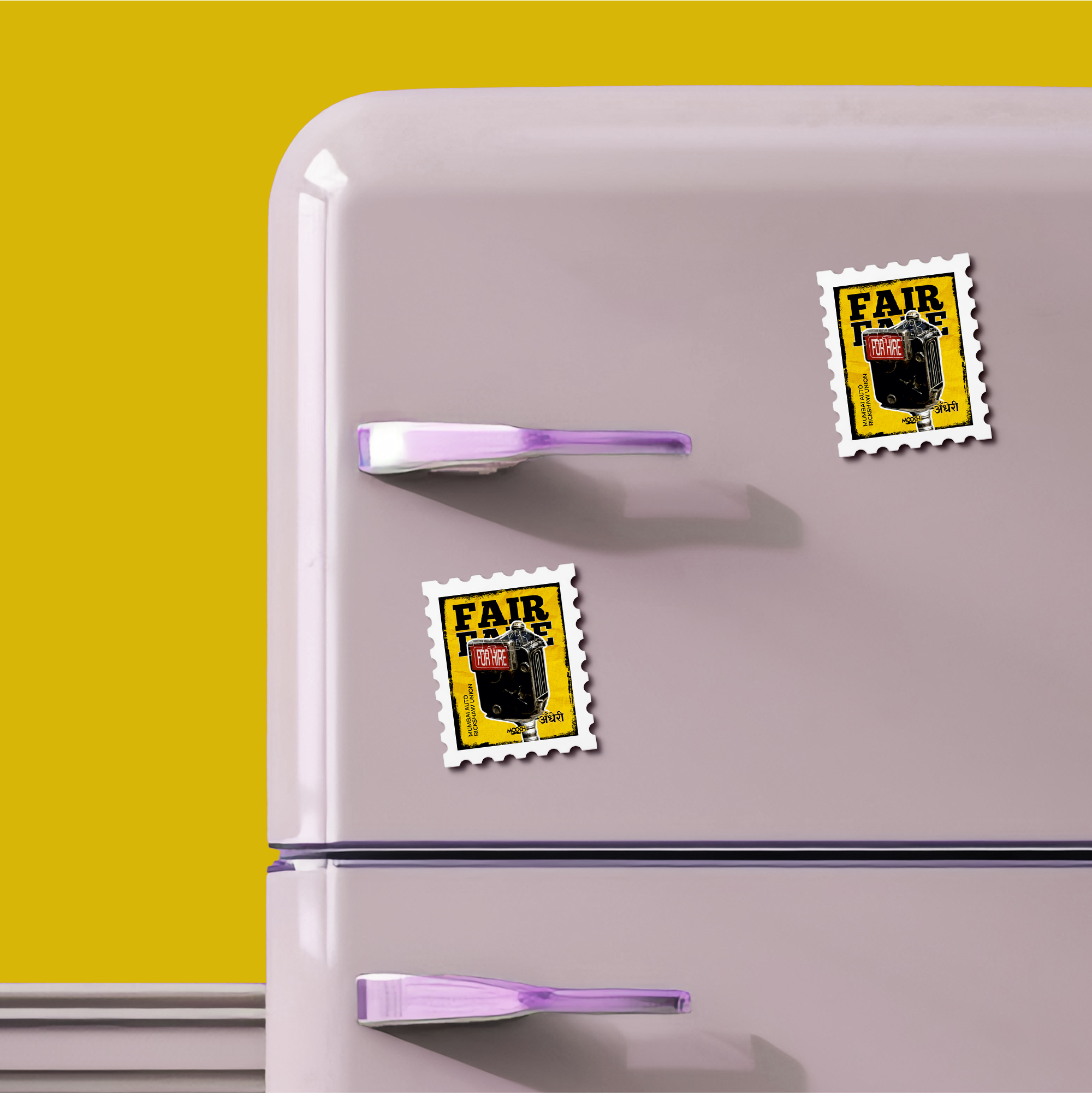 Auto Fair - Stamp Magnet MOOCH DESIGN STUDIO LLP