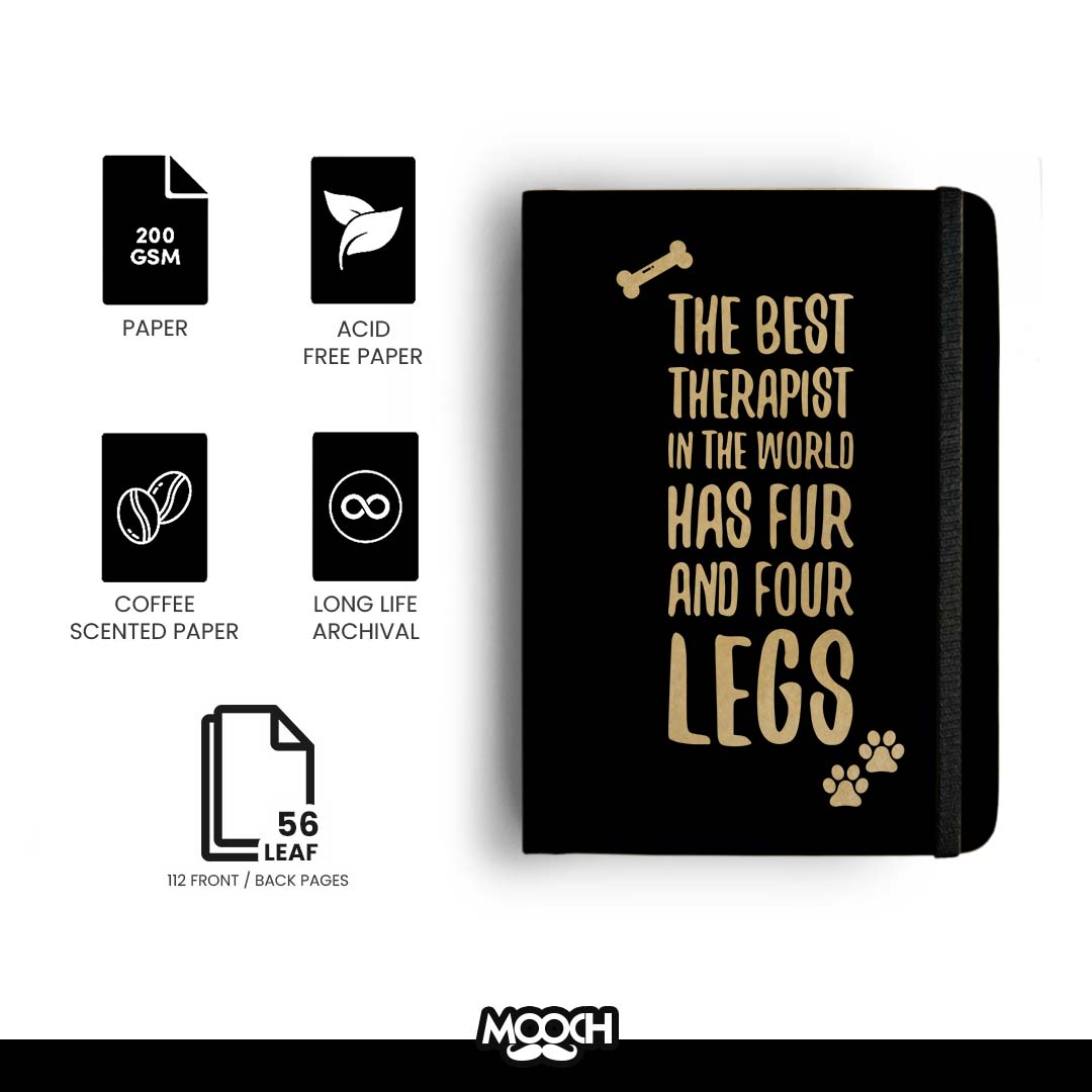 THE BEST THERAPIST - Handcrafted Diary MOOCH DESIGN STUDIO