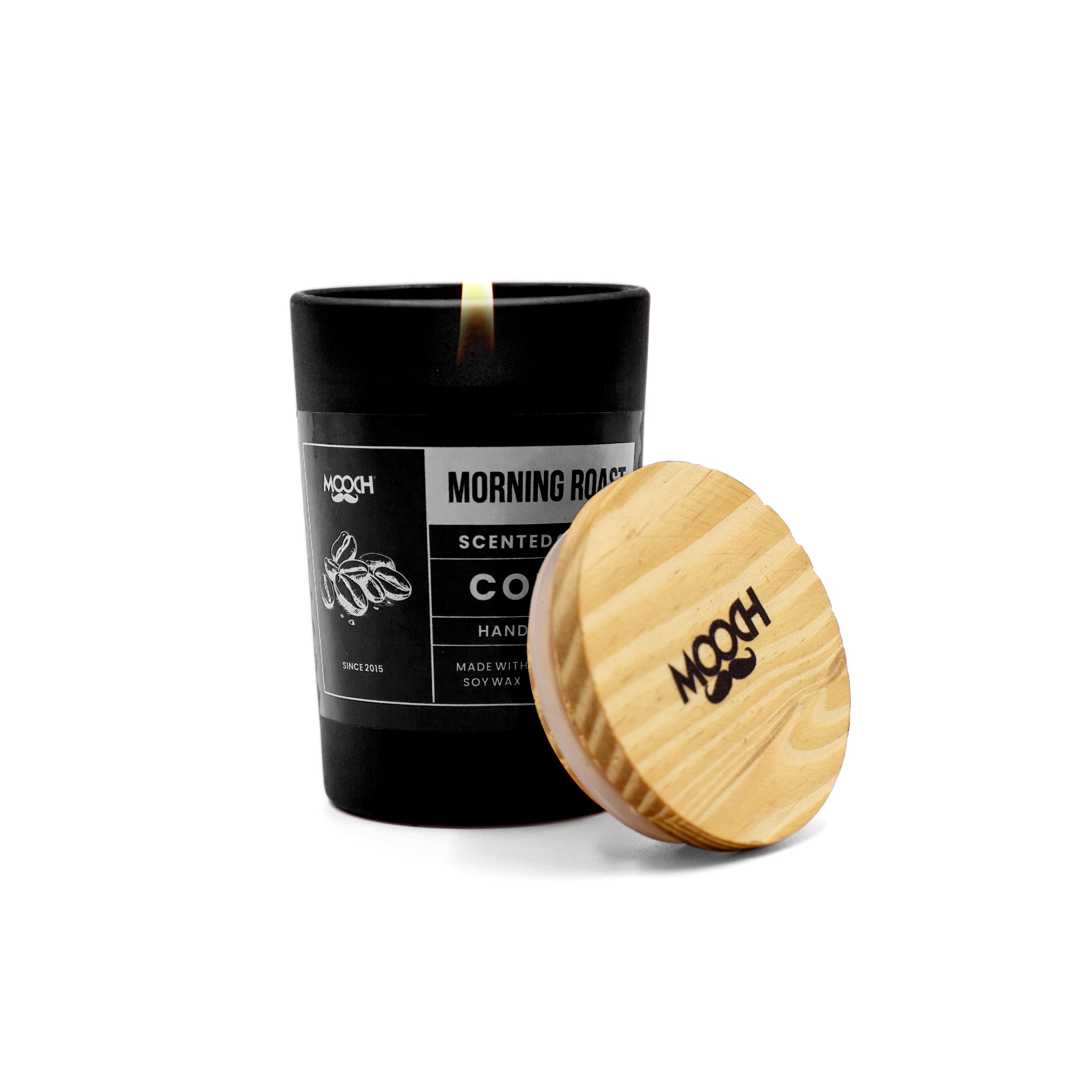 MORNING ROAST - SCENTED CANDLE BLACK