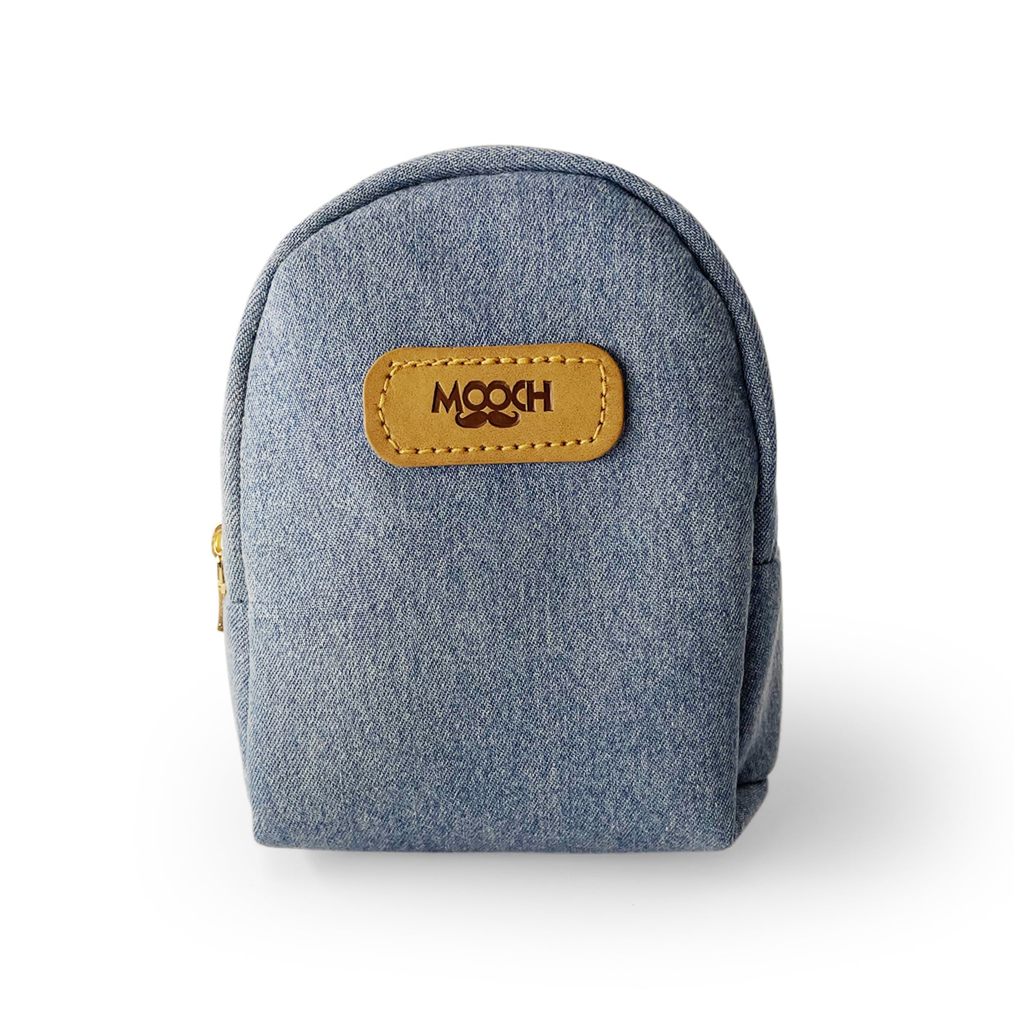 MINI - AN UPCYCLED DENIM POUCH MOOCH DESIGN STUDIO