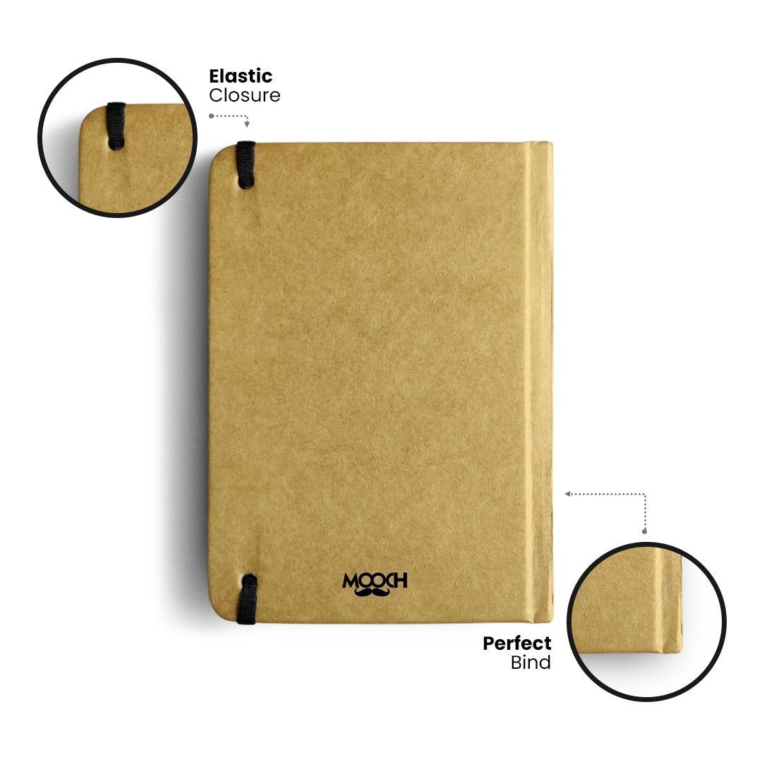 BORN TO TRAVEL - Handcrafted Diary MOOCH DESIGN STUDIO