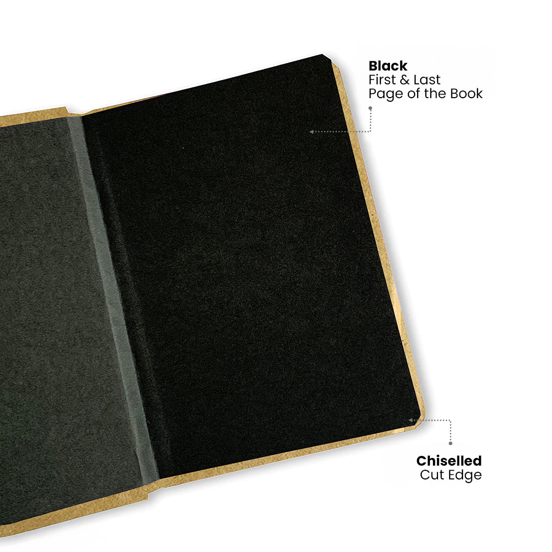 BORN TO TRAVEL - Handcrafted Diary MOOCH DESIGN STUDIO