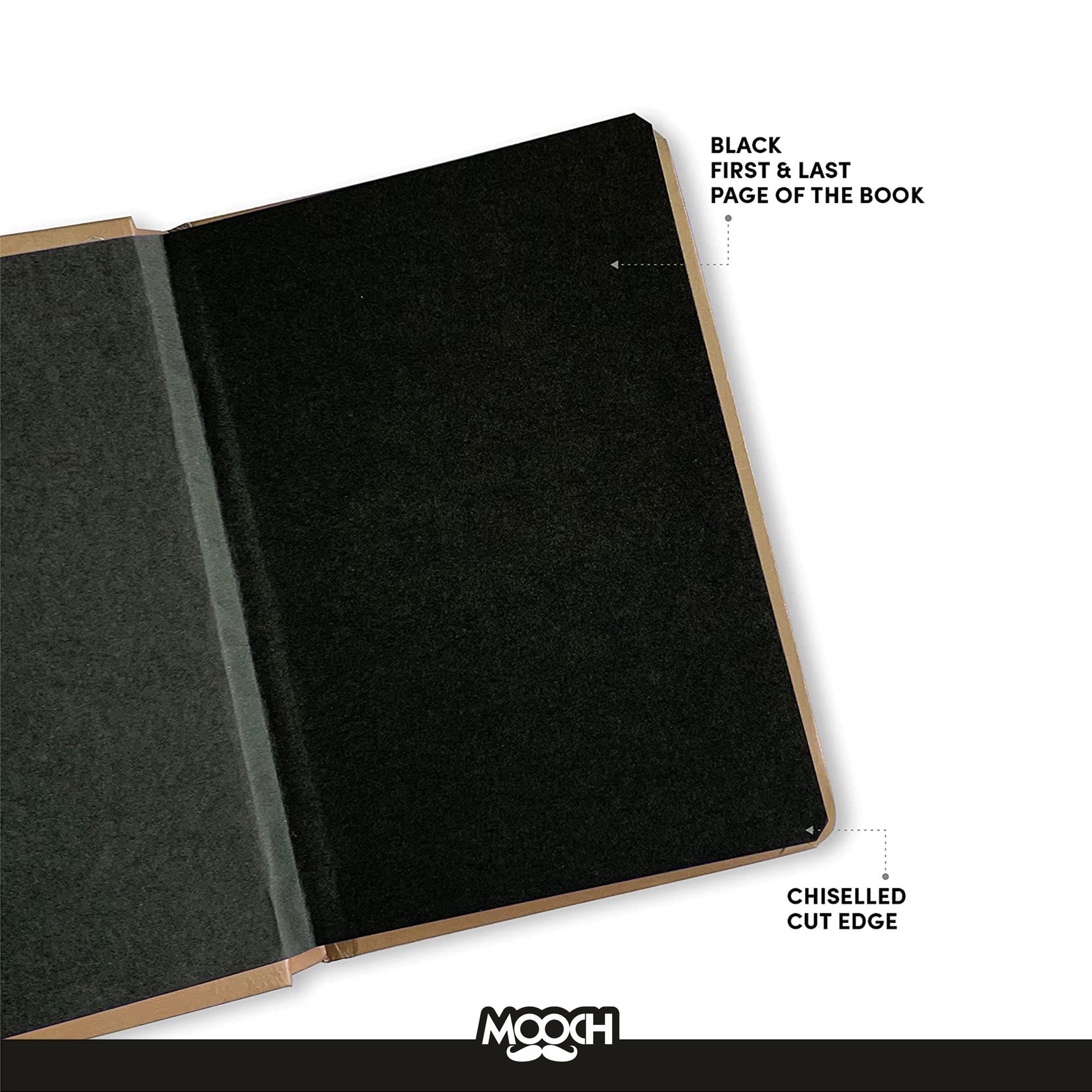 BORN TO TRAVEL - Handcrafted Diary MOOCH DESIGN STUDIO