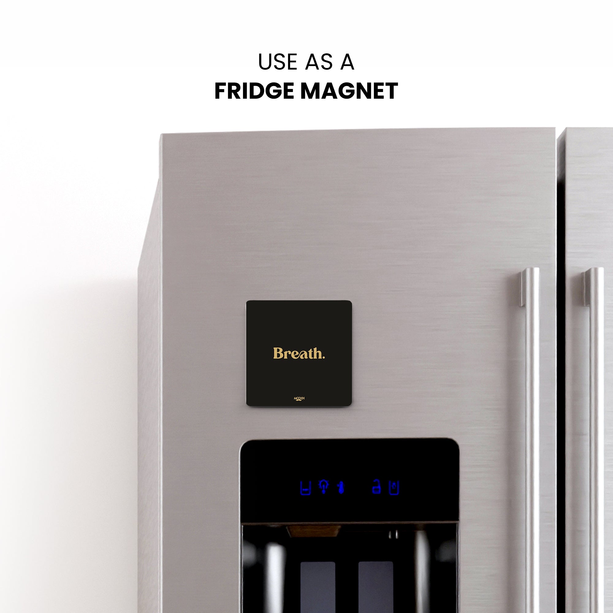 BREATHE -Fridge Magnet/Tea Coaster MOOCH DESIGN STUDIO