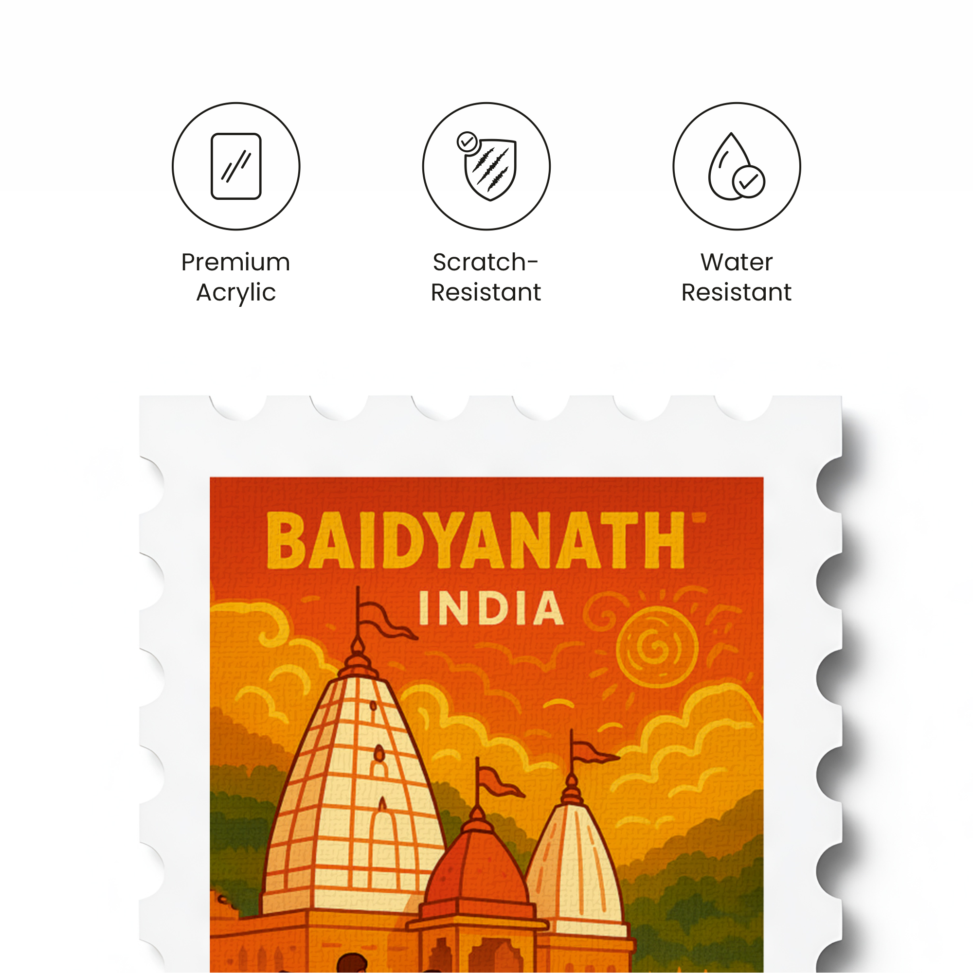 Baidyanath - Stamp Magnet MOOCH DESIGN STUDIO LLP