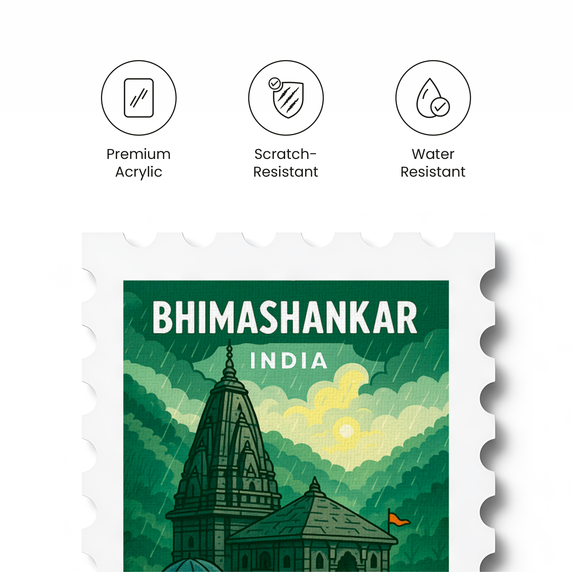 Bhimashankar - Stamp Magnet MOOCH DESIGN STUDIO LLP