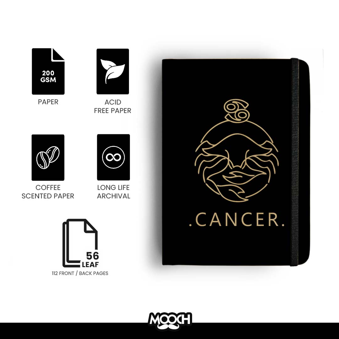CANCER - Handcrafted Diary MOOCH DESIGN STUDIO