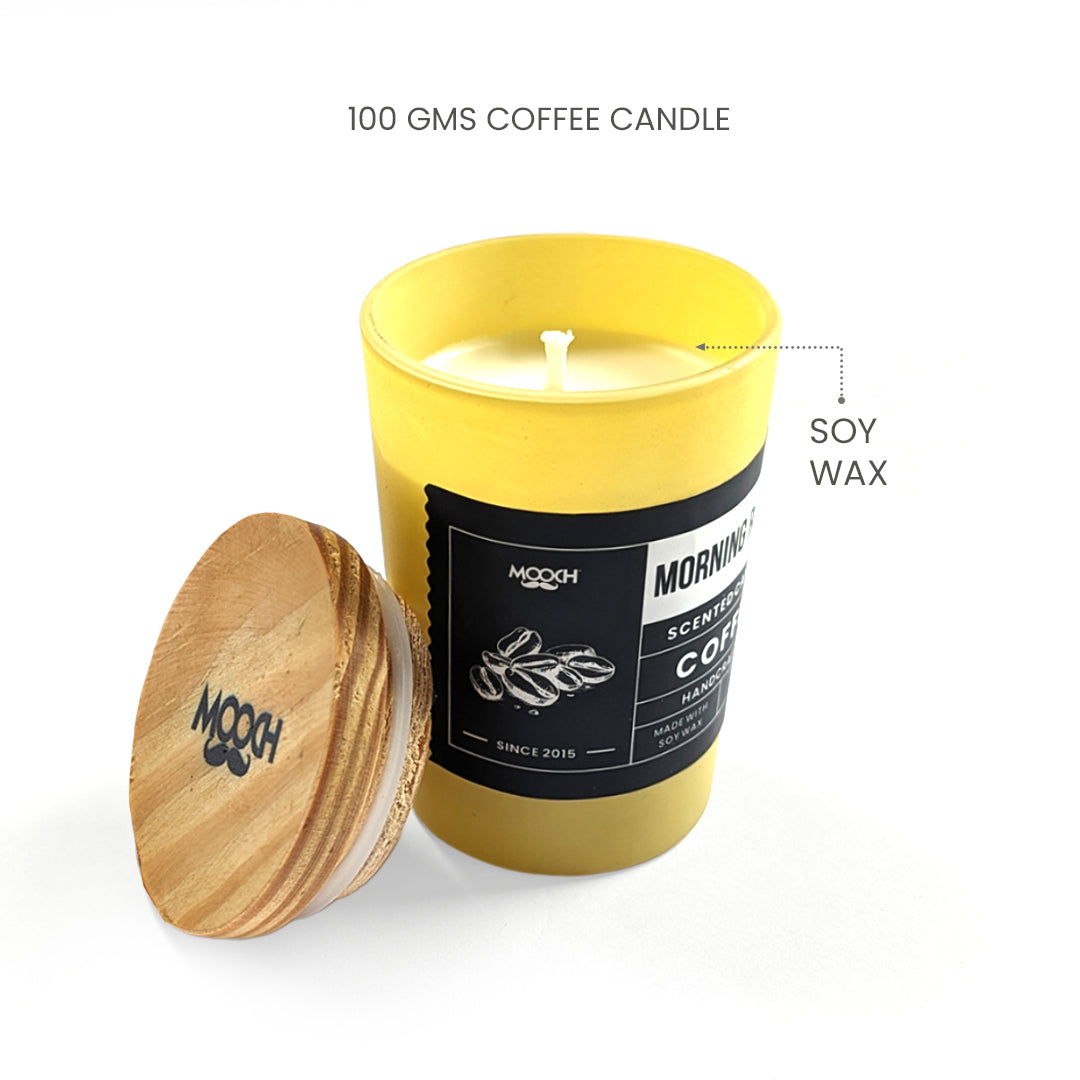 MORNING ROAST - SCENTED CANDLE BLACK MOOCH DESIGN STUDIO