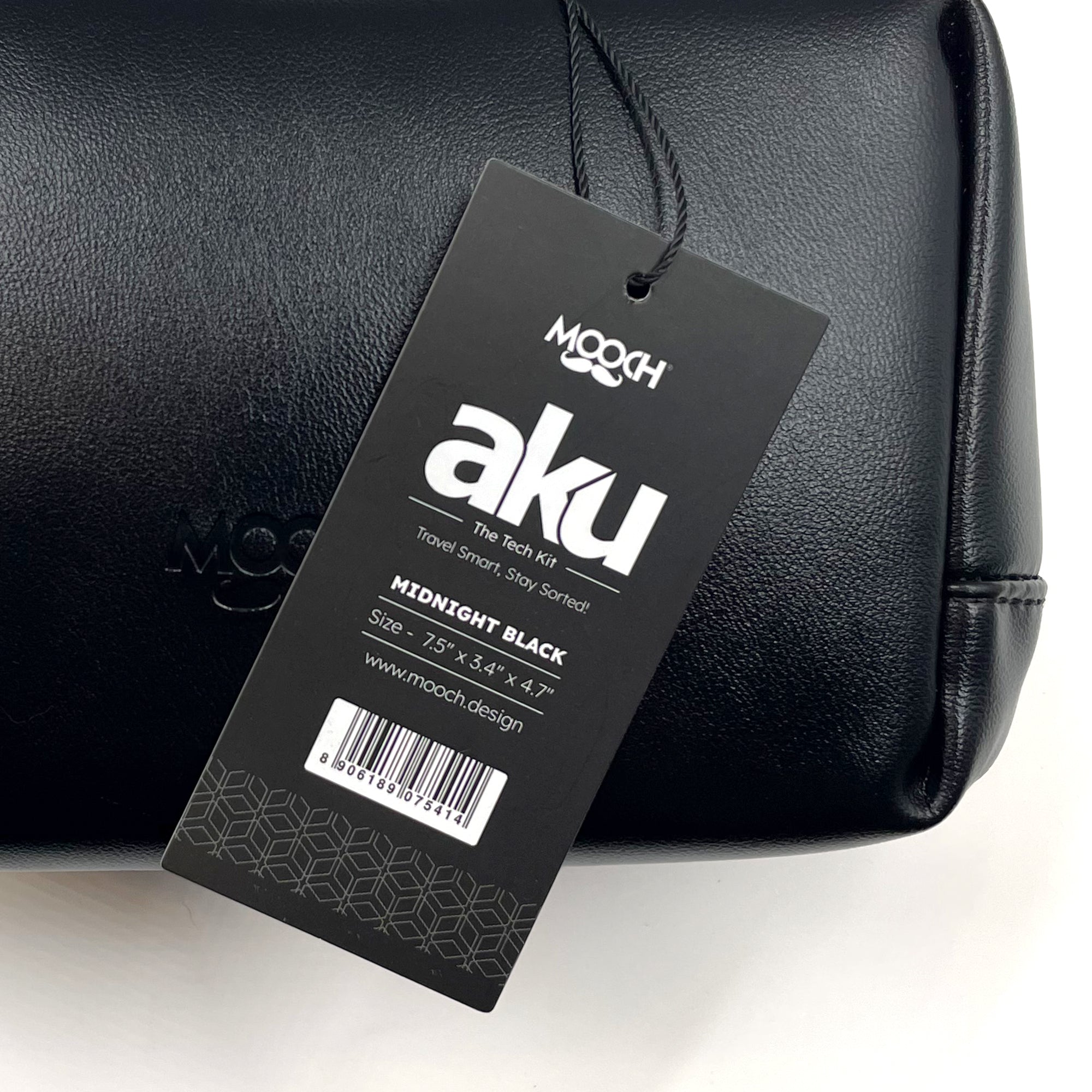 AKU TECH KIT ORGANISER - MIDNIGHT BLACK MOOCH DESIGN STUDIO