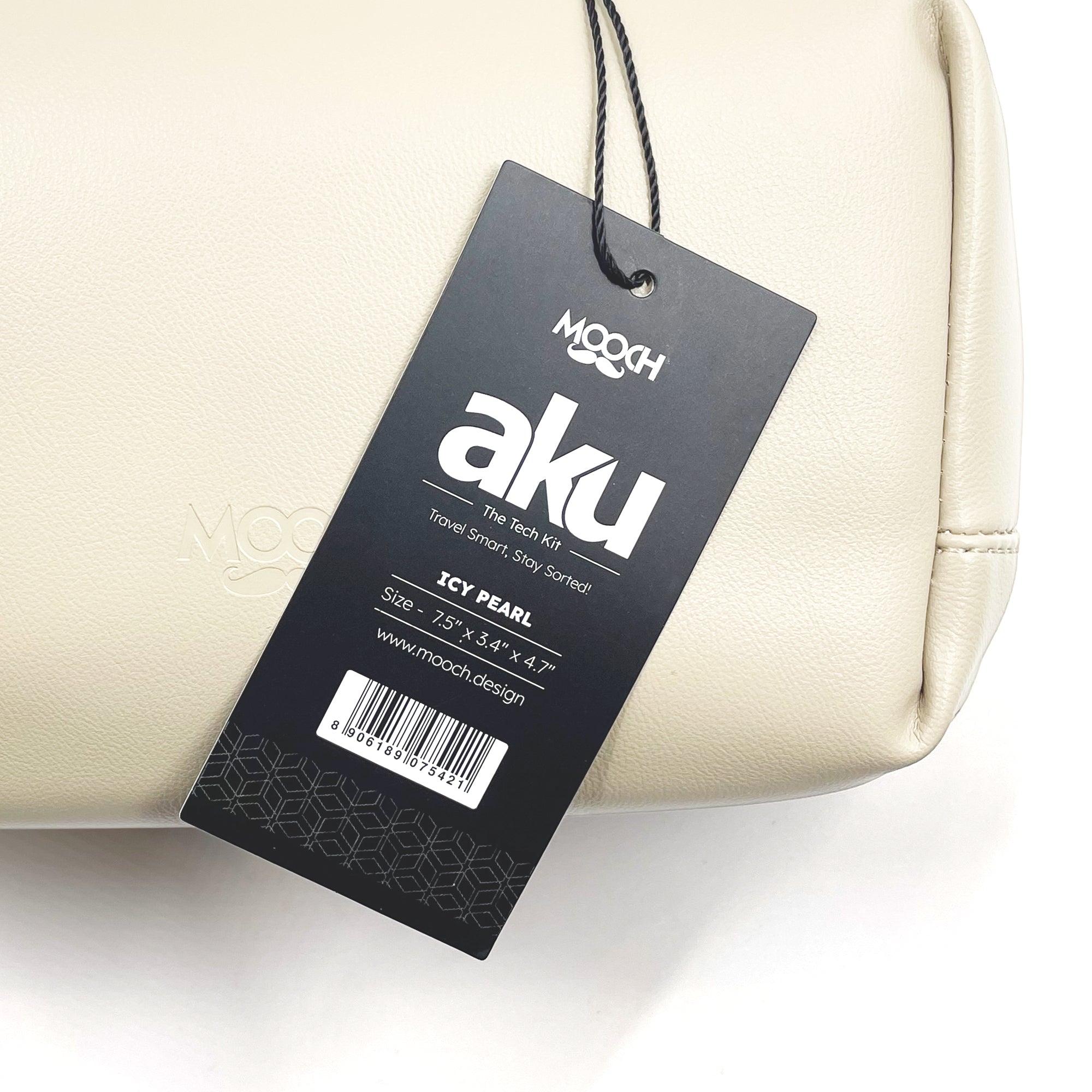 AKU TECH KIT ORGANISER - ICY PEARL MOOCH DESIGN STUDIO