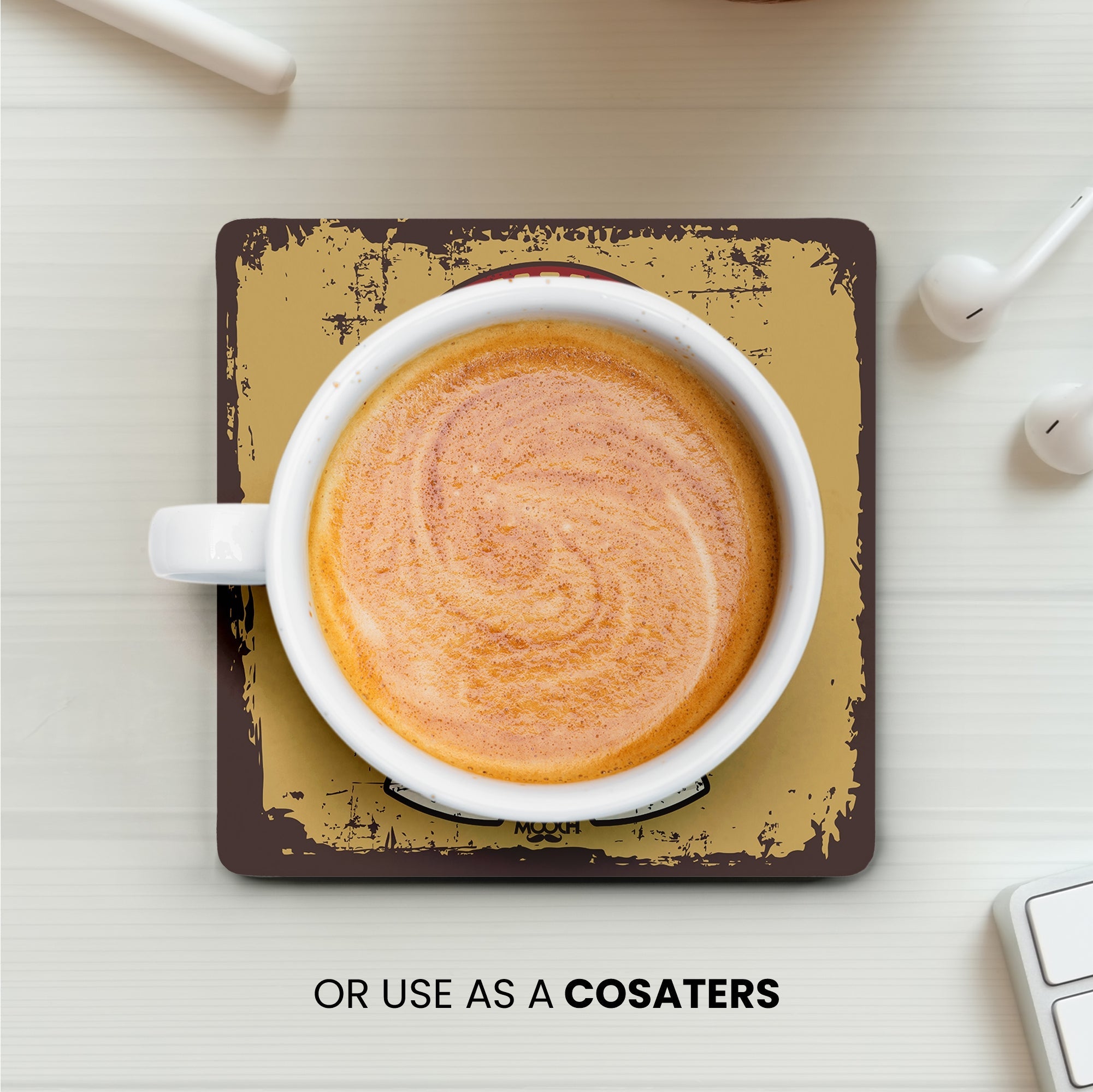 COLD BEER - Fridge Magnet/Tea Coaster MOOCH DESIGN STUDIO