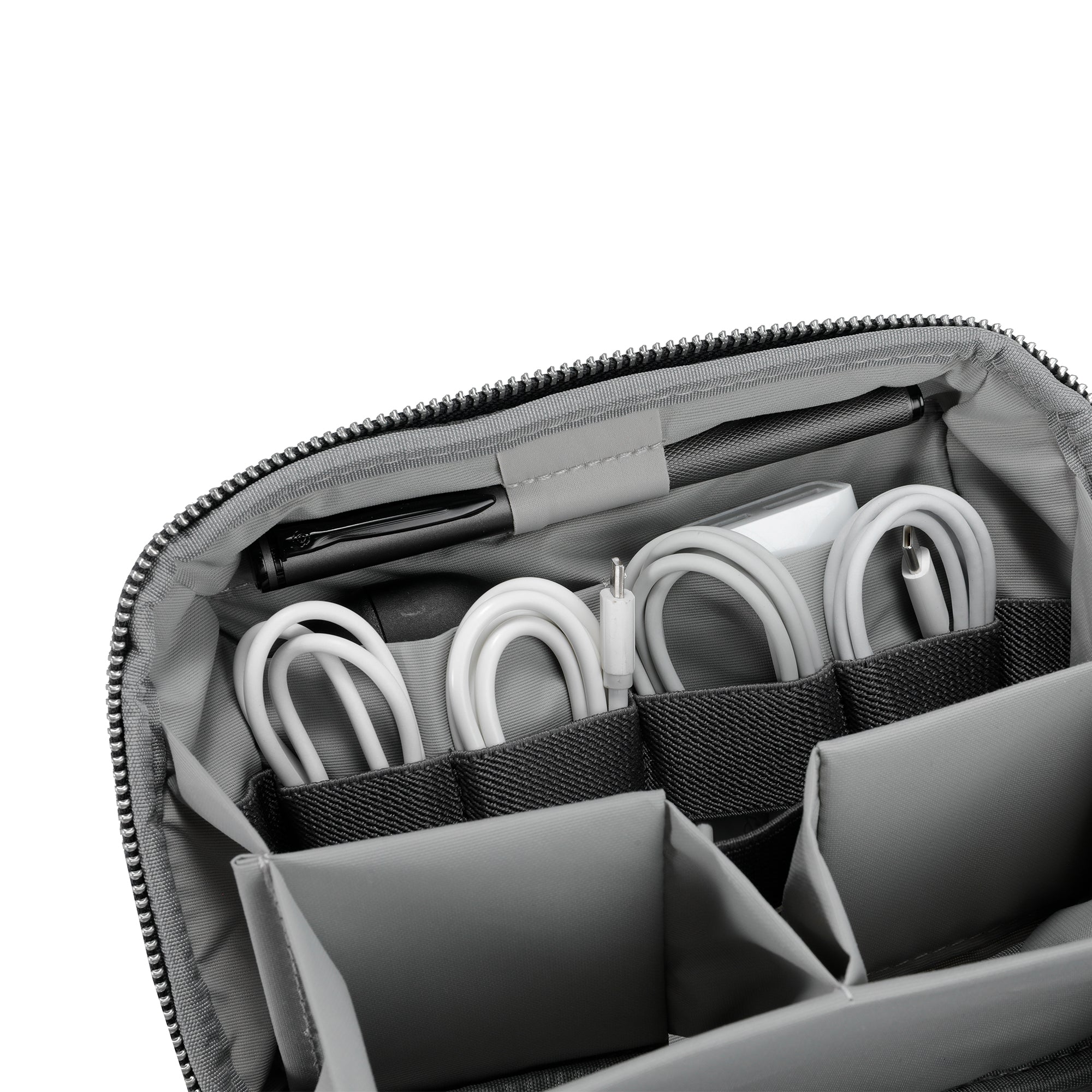 AKU TECH KIT ORGANISER - MIDNIGHT BLACK MOOCH DESIGN STUDIO