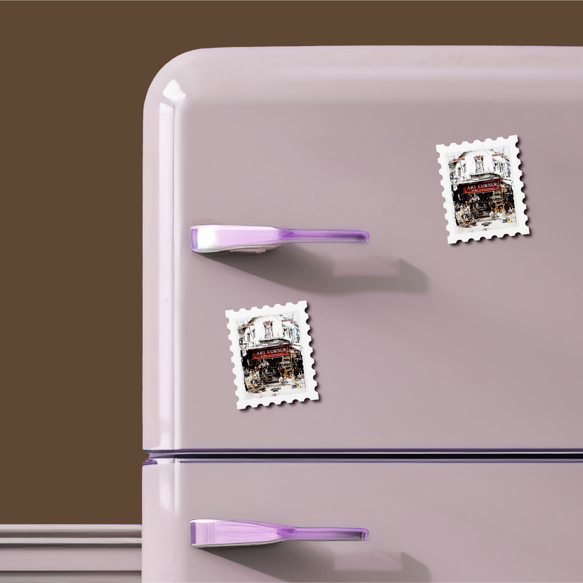 Chor Bazaar - Stamp Magnet MOOCH DESIGN STUDIO LLP