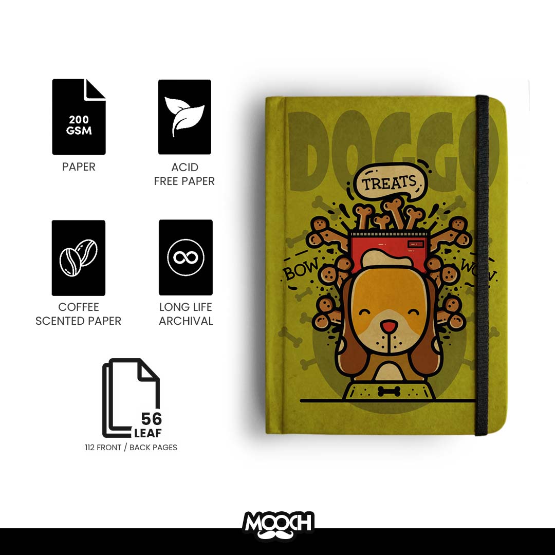 DOGGO TREATS - Handcrafted Diary MOOCH DESIGN STUDIO