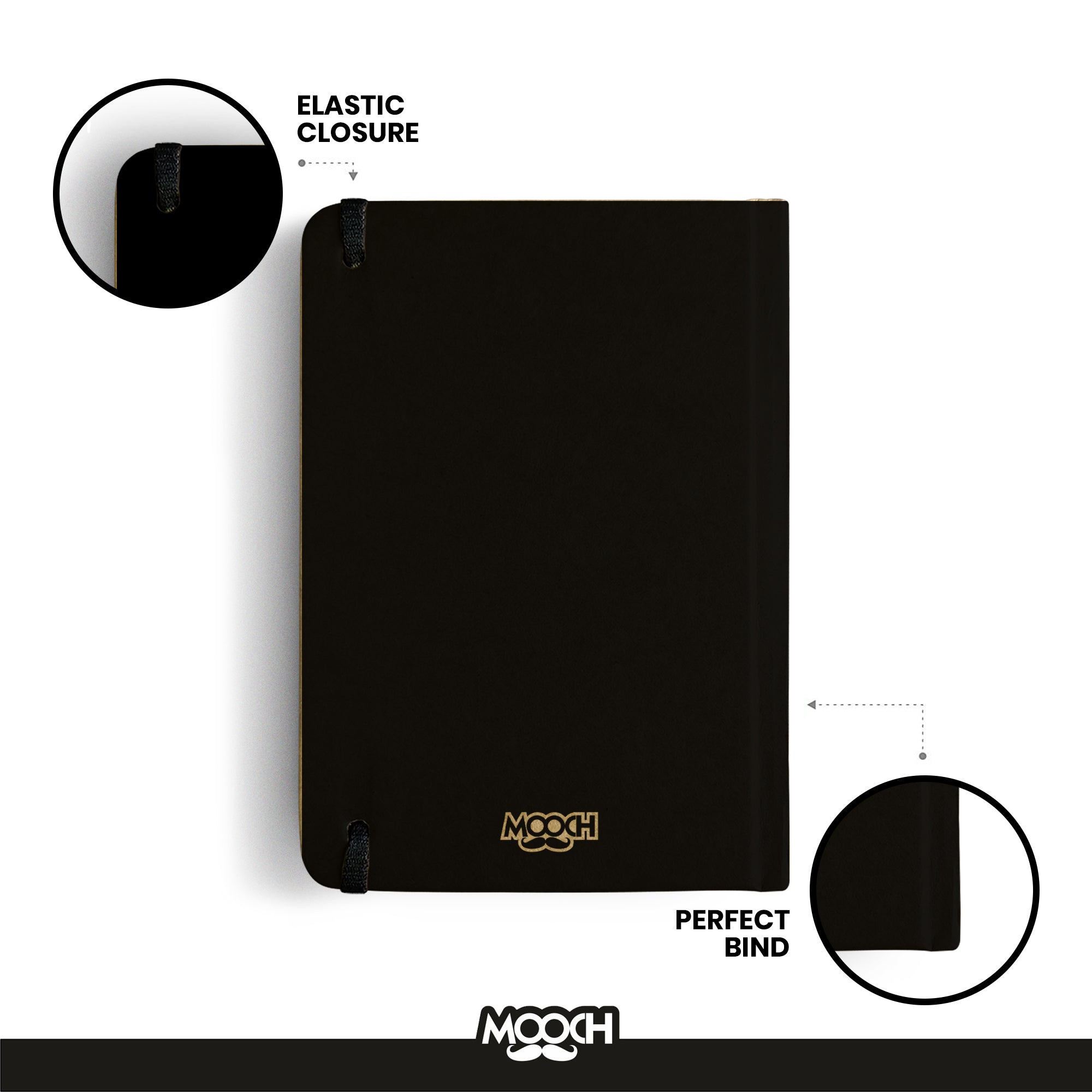 DO MORE OF WHAT MAKES YOU HAPPY - Handcrafted Diary MOOCH DESIGN STUDIO