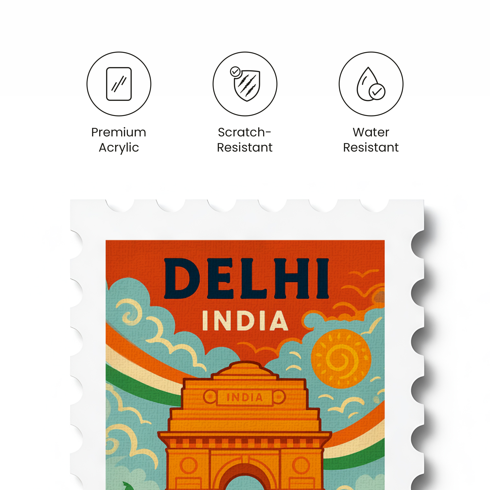 Delhi - Stamp Magnet MOOCH DESIGN STUDIO LLP