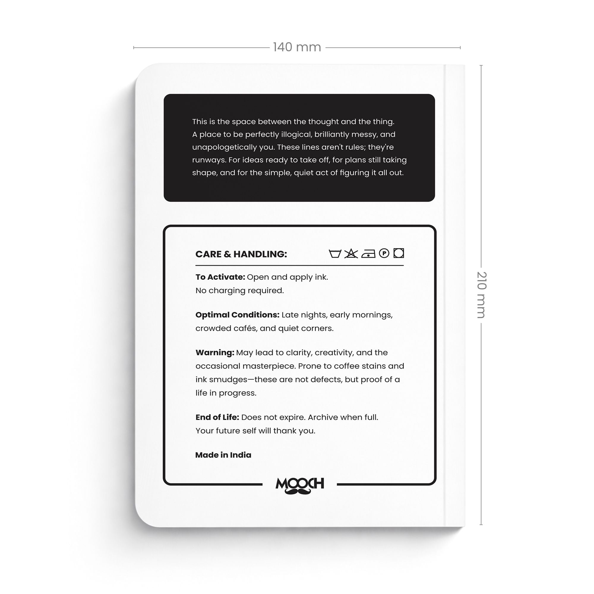 Dreamer - Notebook MOOCH DESIGN STUDIO LLP