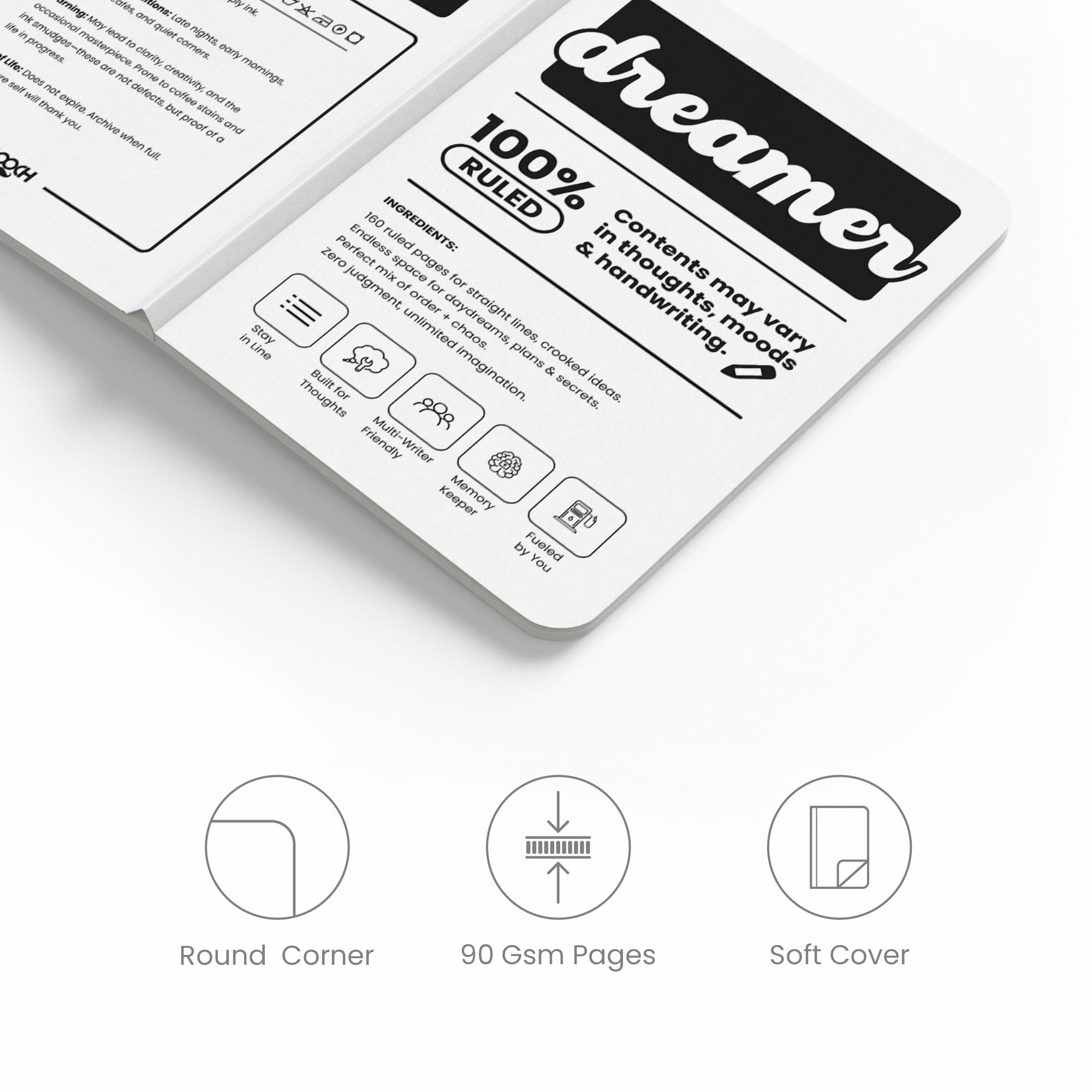 Dreamer - Notebook MOOCH DESIGN STUDIO LLP