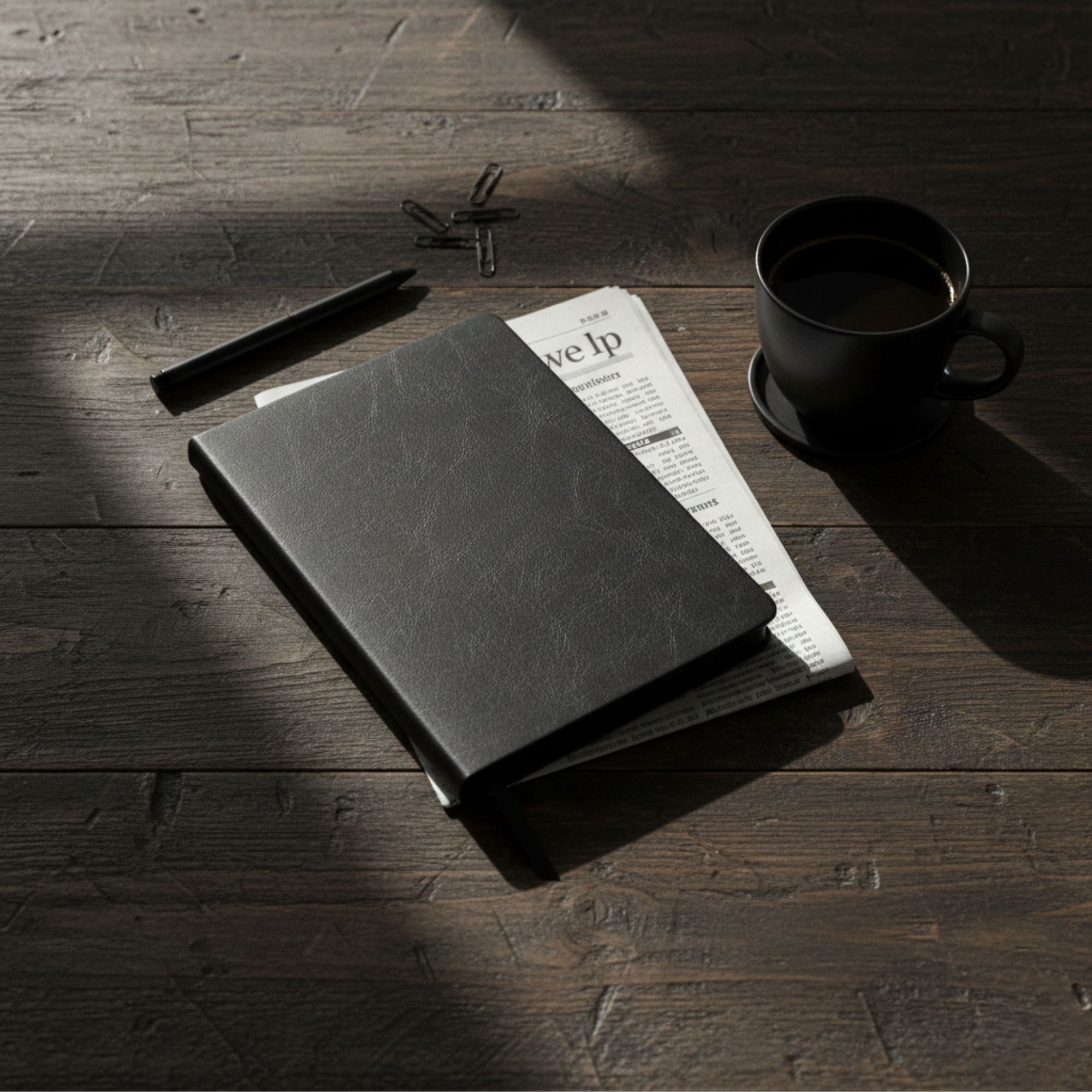 CEO Diary - Executive Black MOOCH DESIGN STUDIO LLP