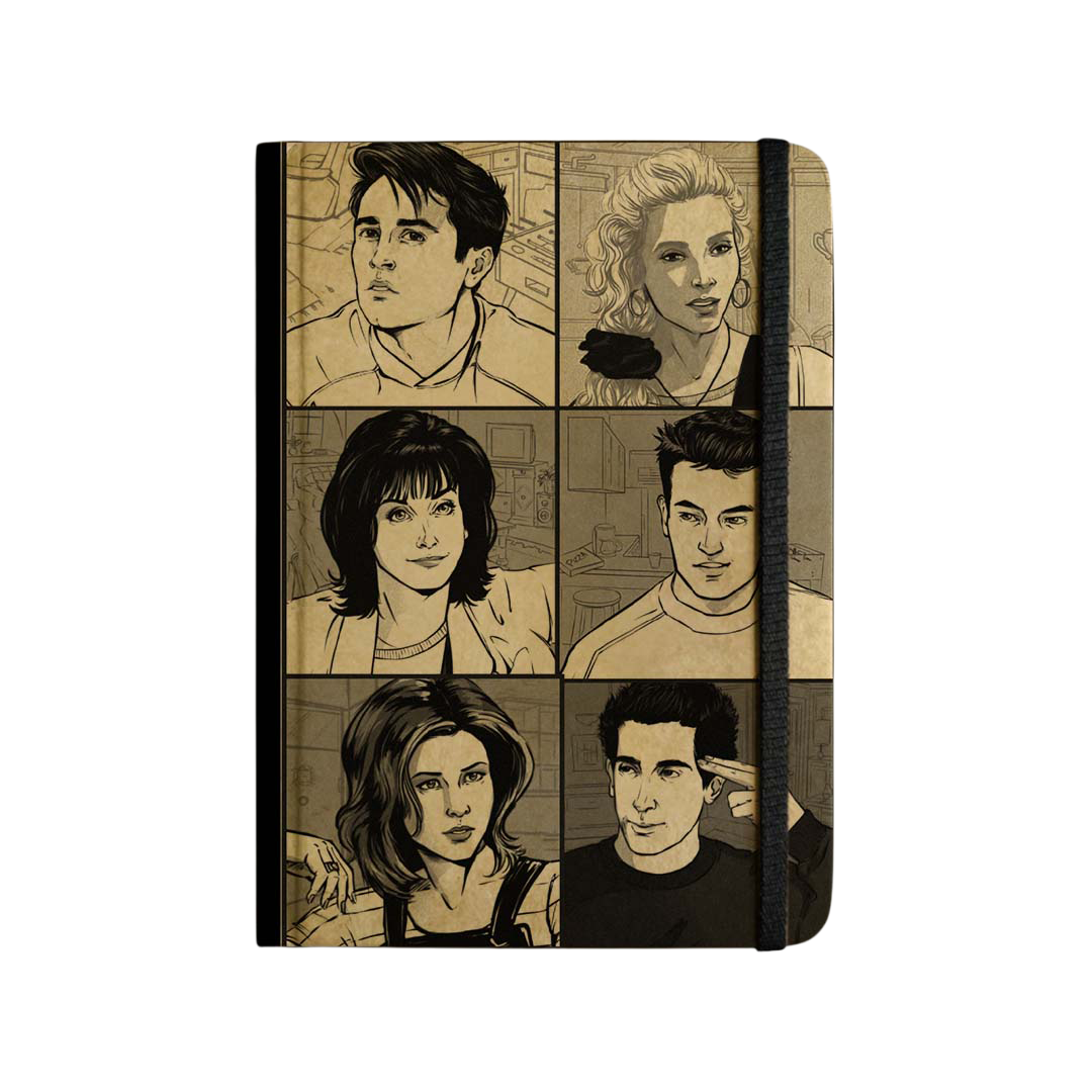 FRIENDS FAMILY - Handcrafted Diary MOOCH DESIGN STUDIO