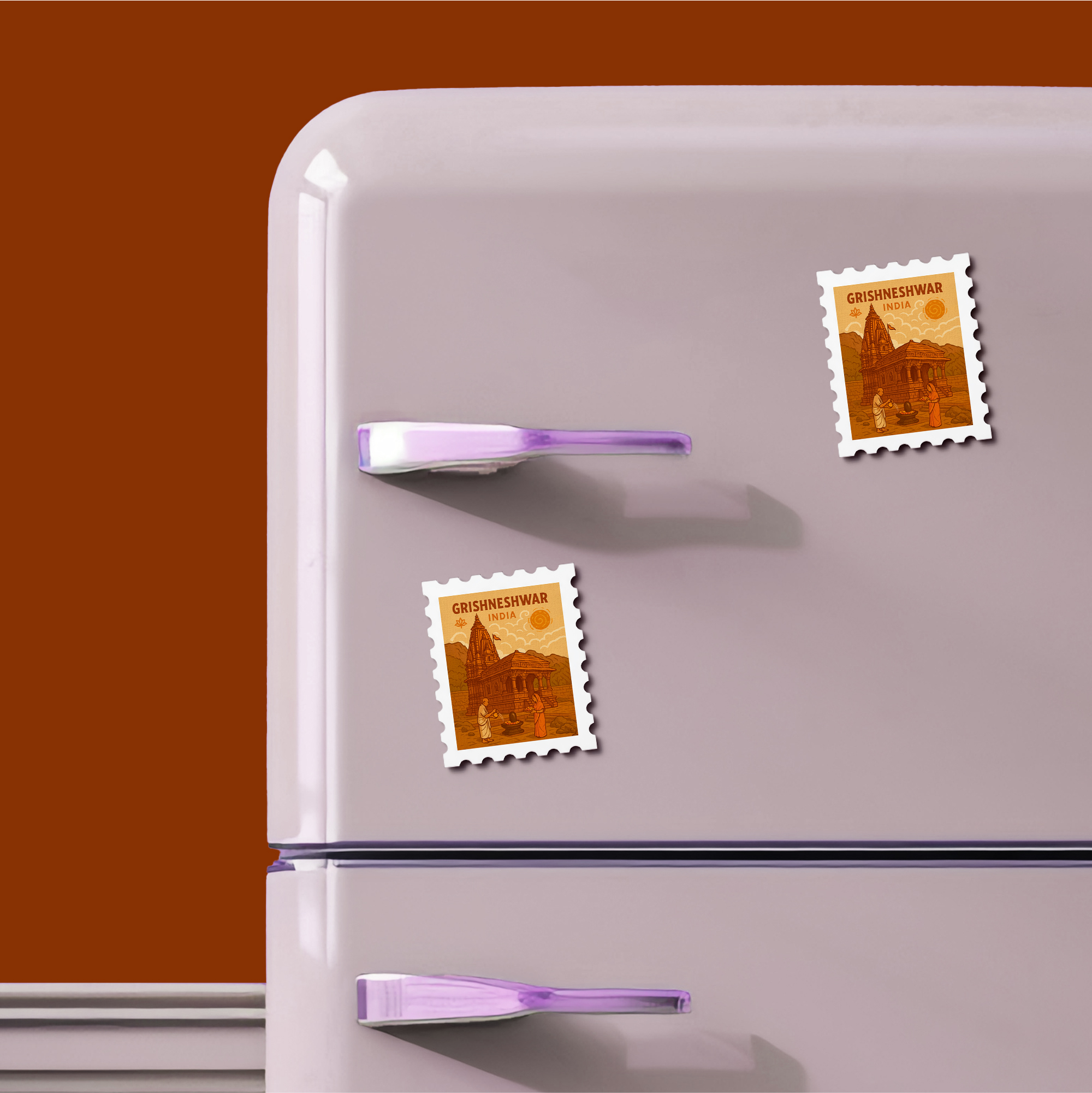 Grishneshwar - Stamp Magnet MOOCH DESIGN STUDIO LLP