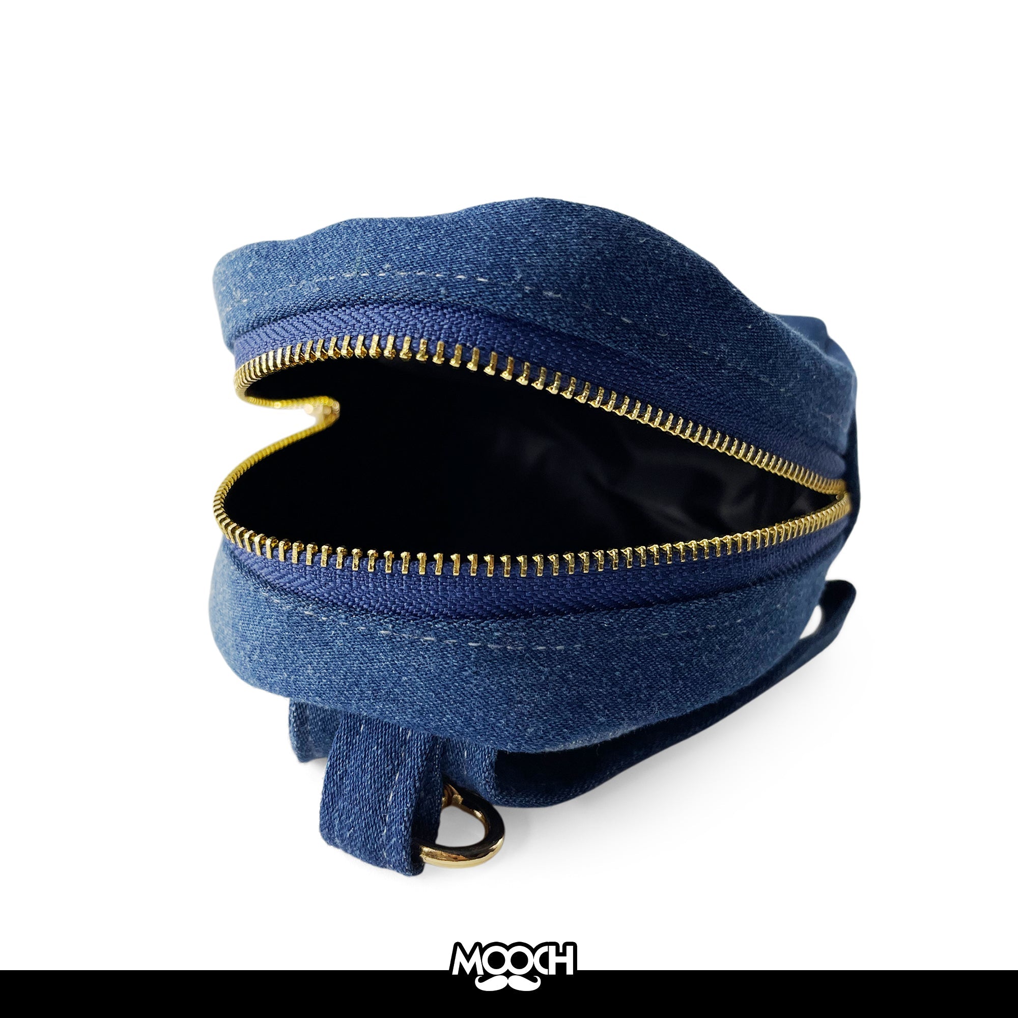 MINI - AN UPCYCLED DENIM POUCH MOOCH DESIGN STUDIO