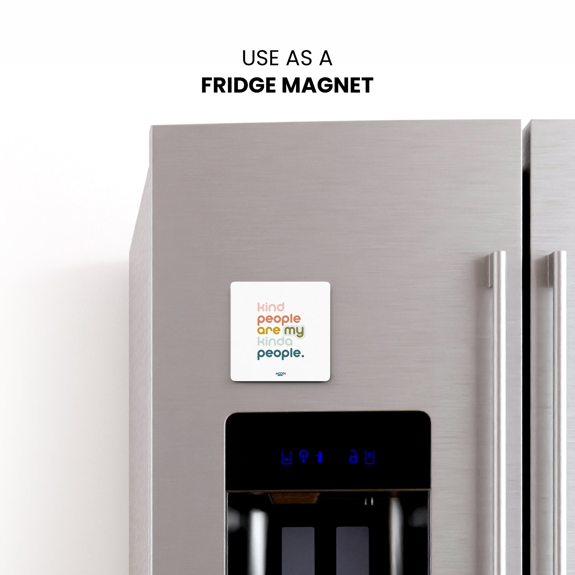 KIND PEOPLE - Fridge Magnet/Tea Coaster MOOCH DESIGN STUDIO