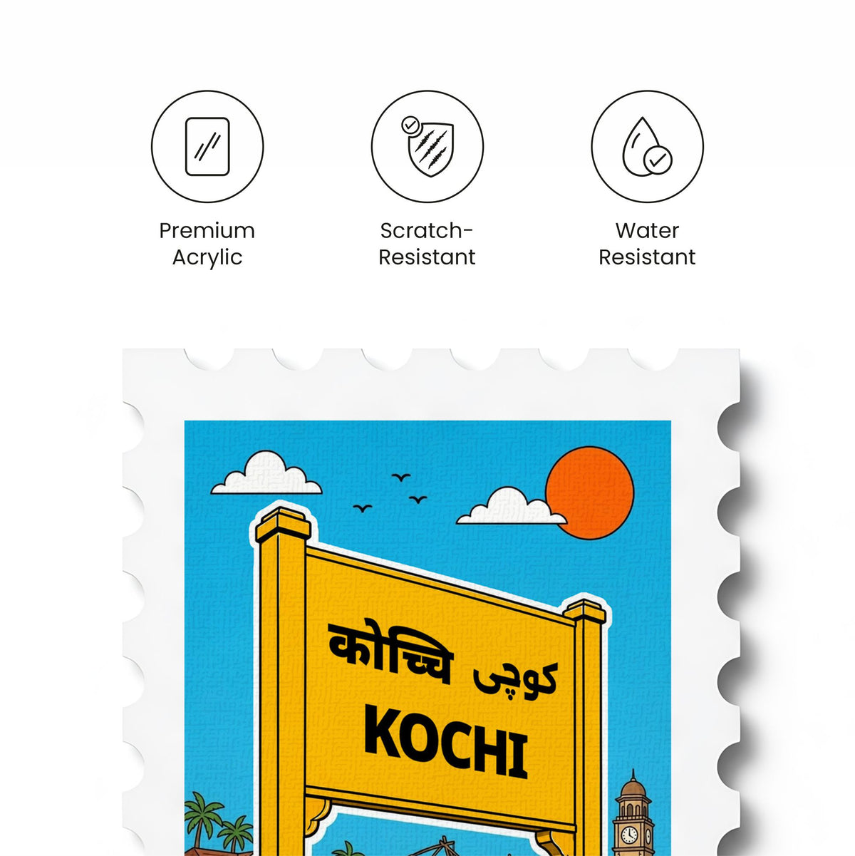 Kochi - Magnetic Stamp