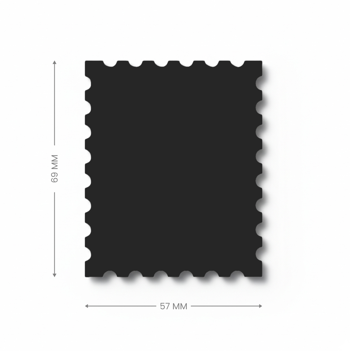 Station Board Kolkata - Magnetic Stamp