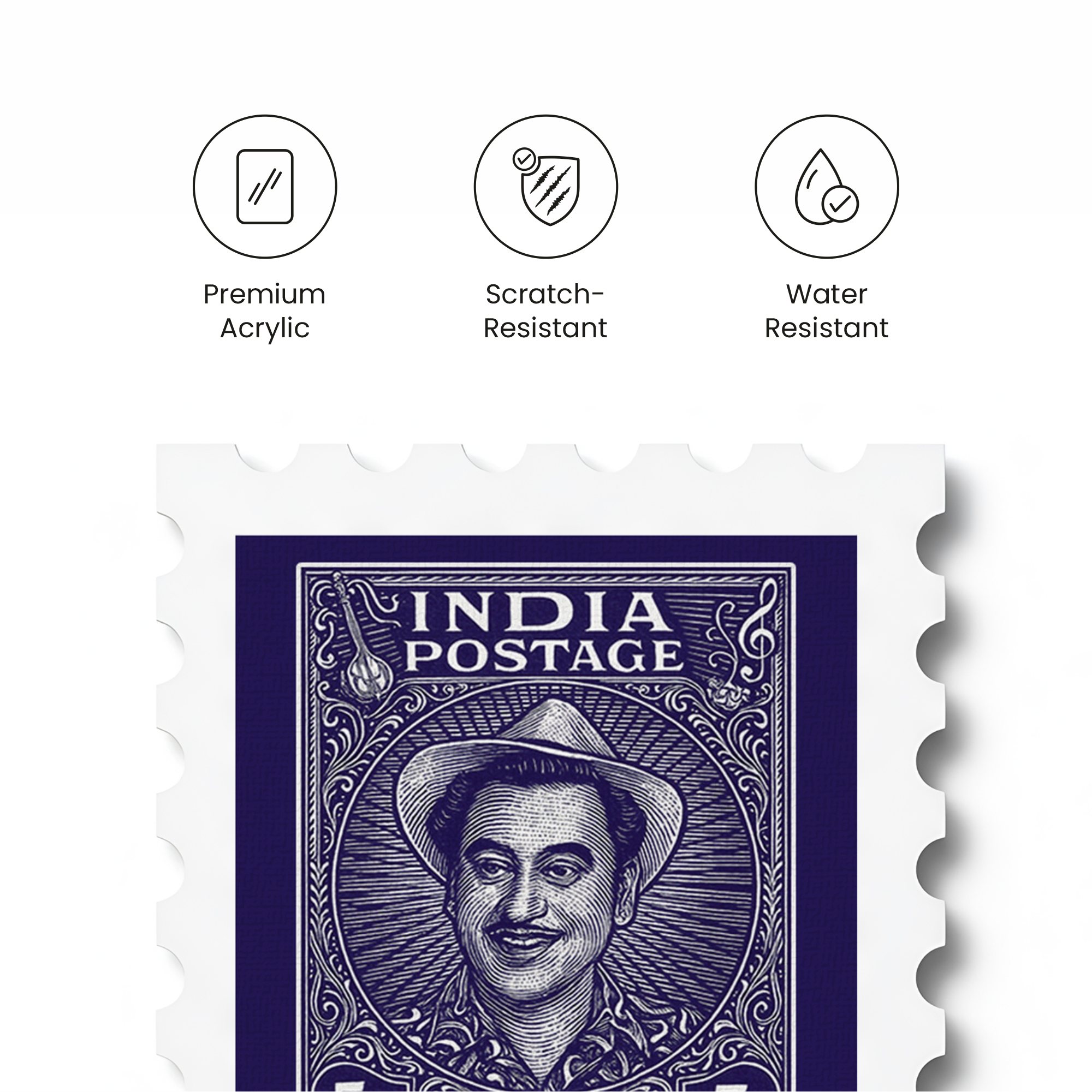 Kishore Kumar - Stamp Magnet MOOCH DESIGN STUDIO LLP
