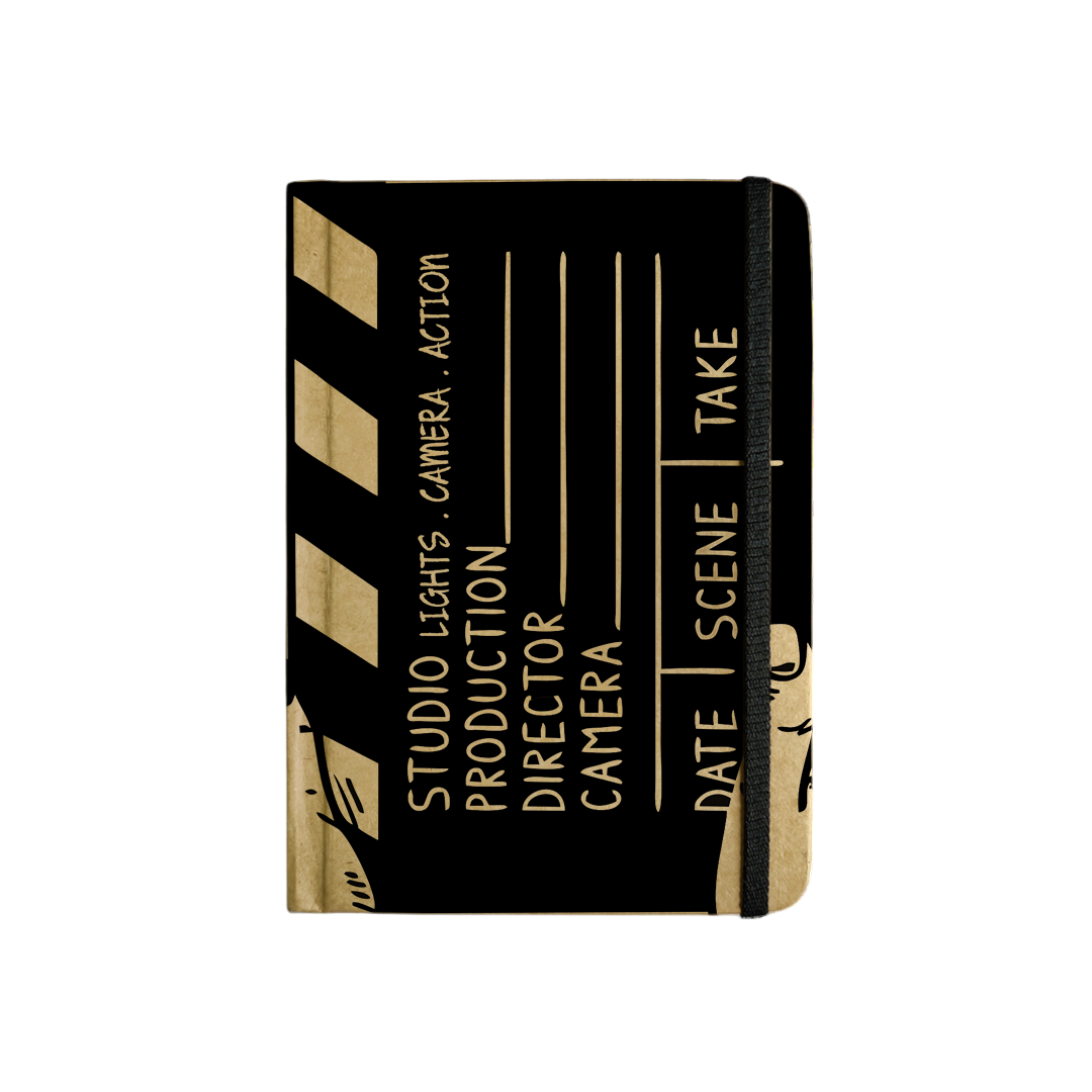 LIGHTS CAMERA ACTION - Handcrafted Diary MOOCH DESIGN STUDIO