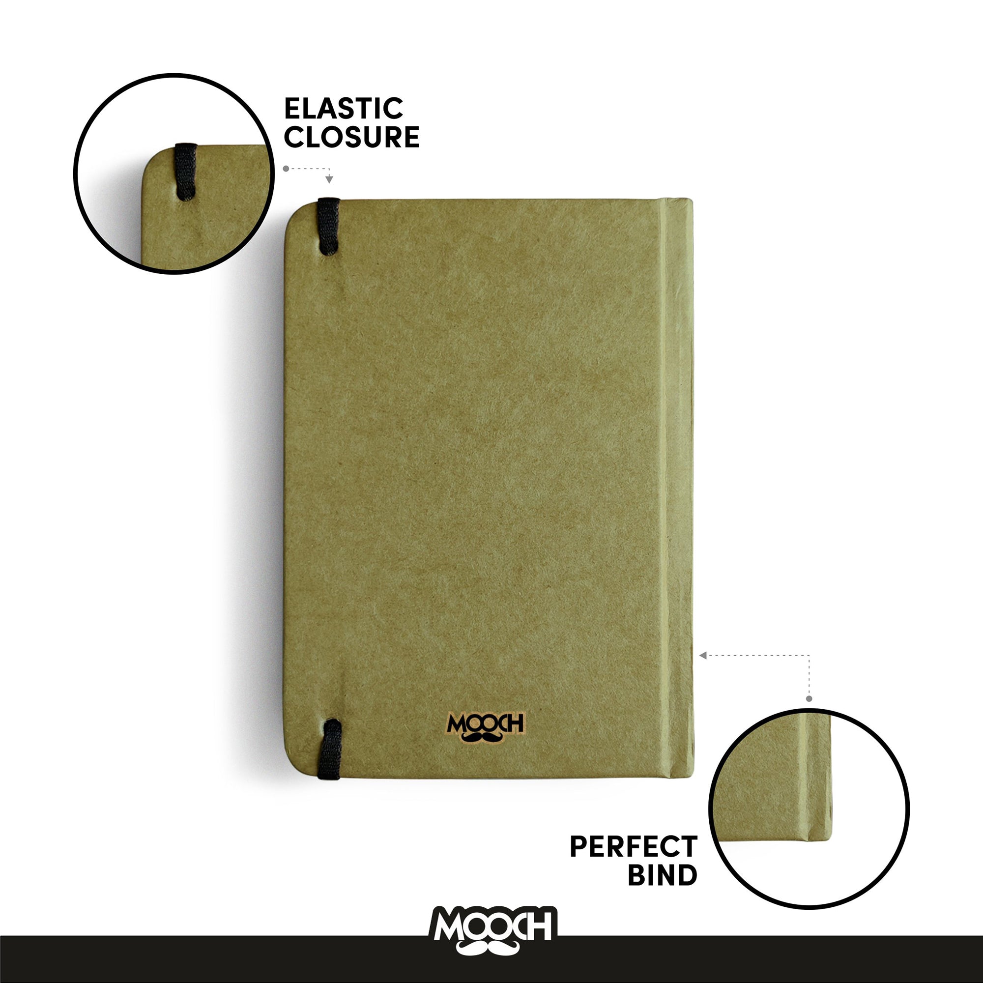 LITTLE HUSKY - Handcrafted Diary MOOCH DESIGN STUDIO