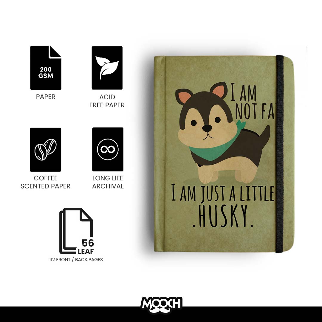 LITTLE HUSKY - Handcrafted Diary MOOCH DESIGN STUDIO