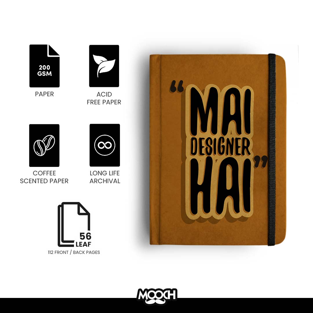 MAI DESIGNER HAI - Handcrafted Diary MOOCH DESIGN STUDIO