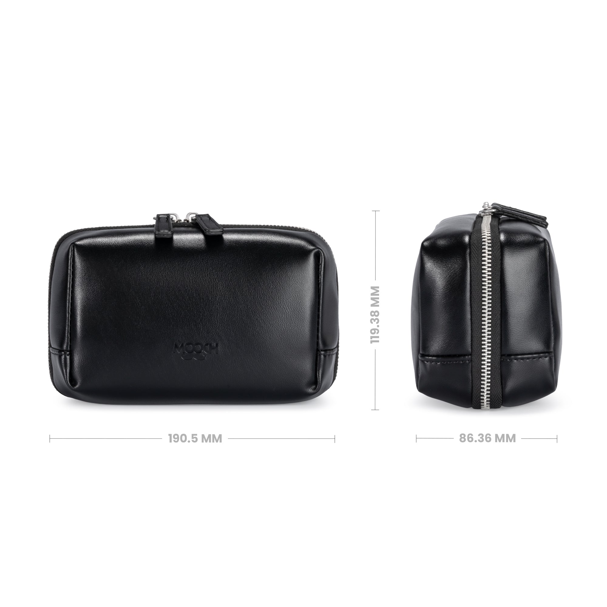 AKU TECH KIT ORGANISER - MIDNIGHT BLACK MOOCH DESIGN STUDIO